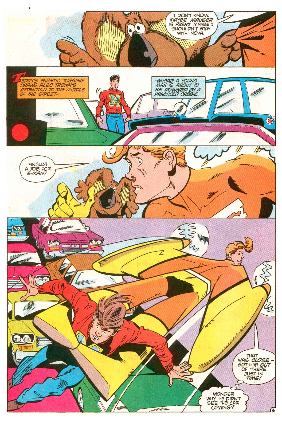 Read online E-Man (1983) comic -  Issue #20 - 5