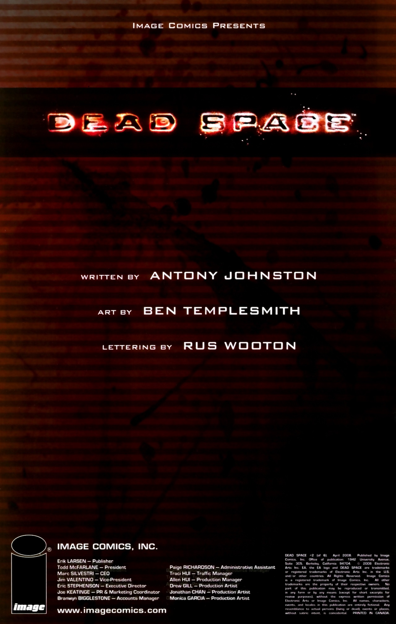 Read online Dead Space comic -  Issue #2 - 2