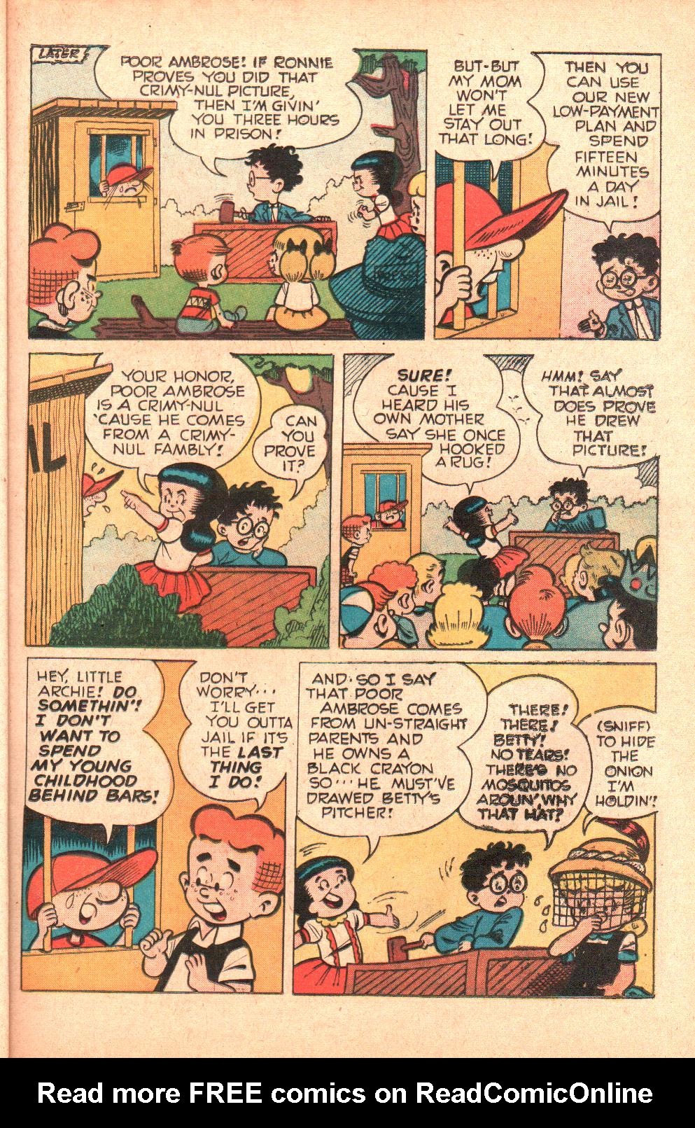 Read online Little Archie (1956) comic -  Issue #6 - 17