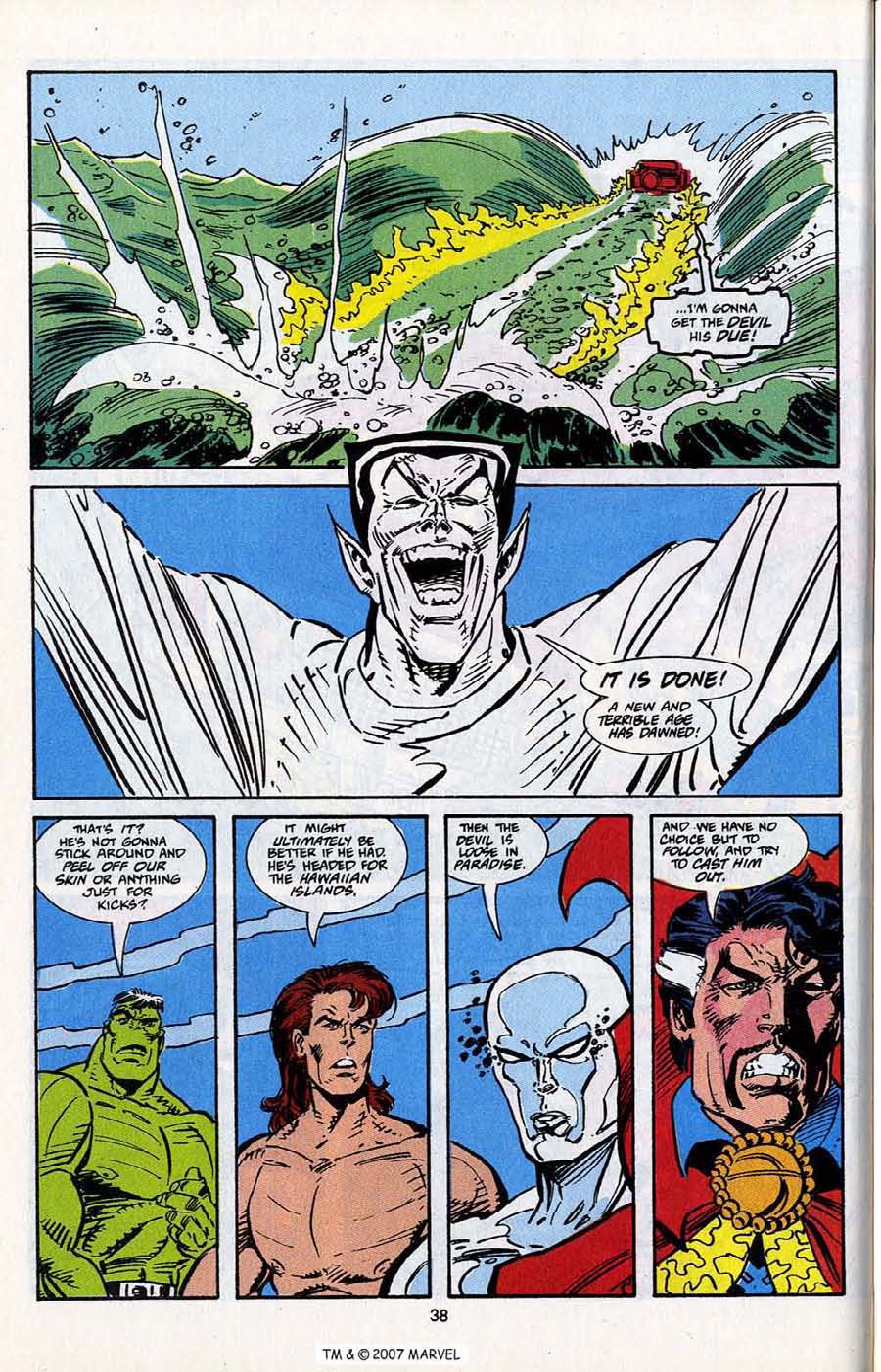 Read online Silver Surfer (1987) comic -  Issue # _Annual 5 - 40
