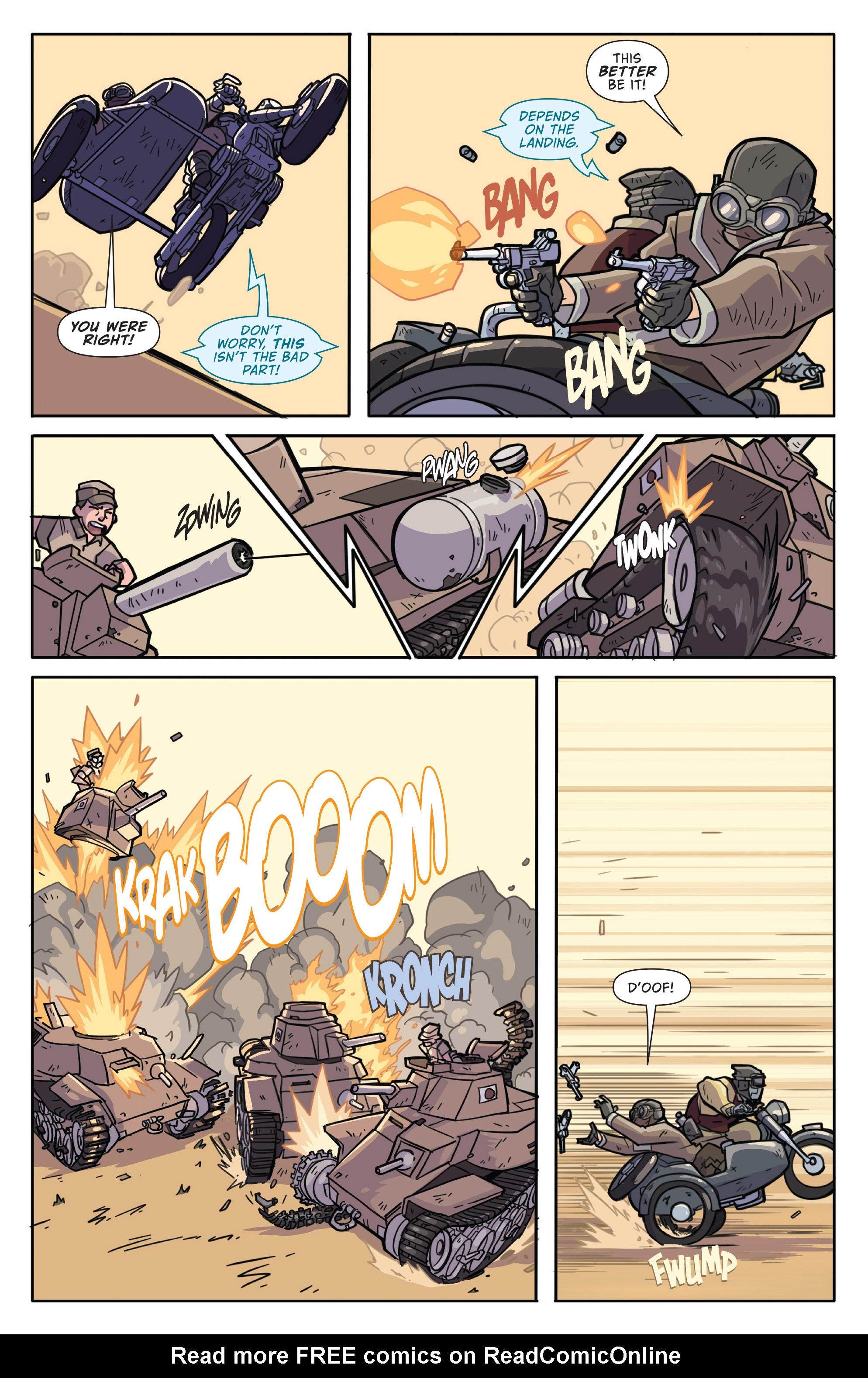 Read online Atomic Robo and the Temple of Od comic -  Issue #1 - 4