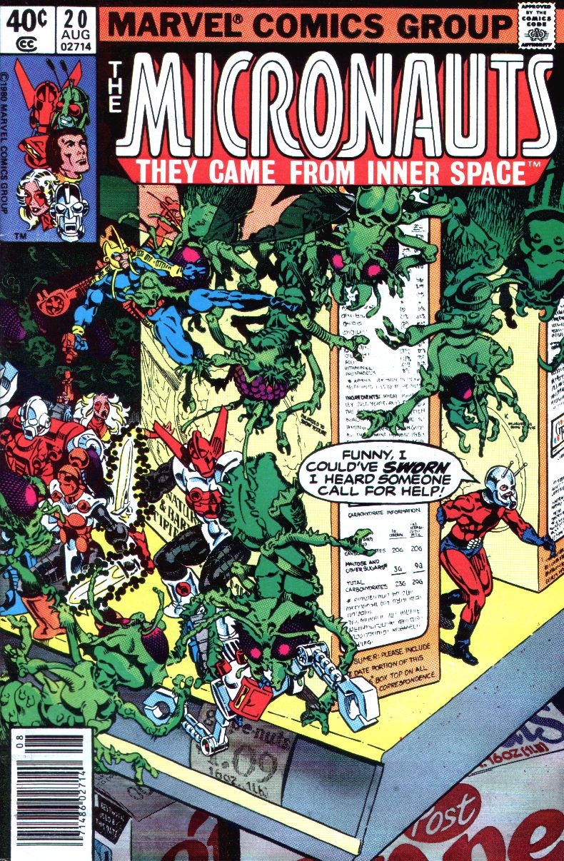 Read online Micronauts (1979) comic -  Issue #20 - 1