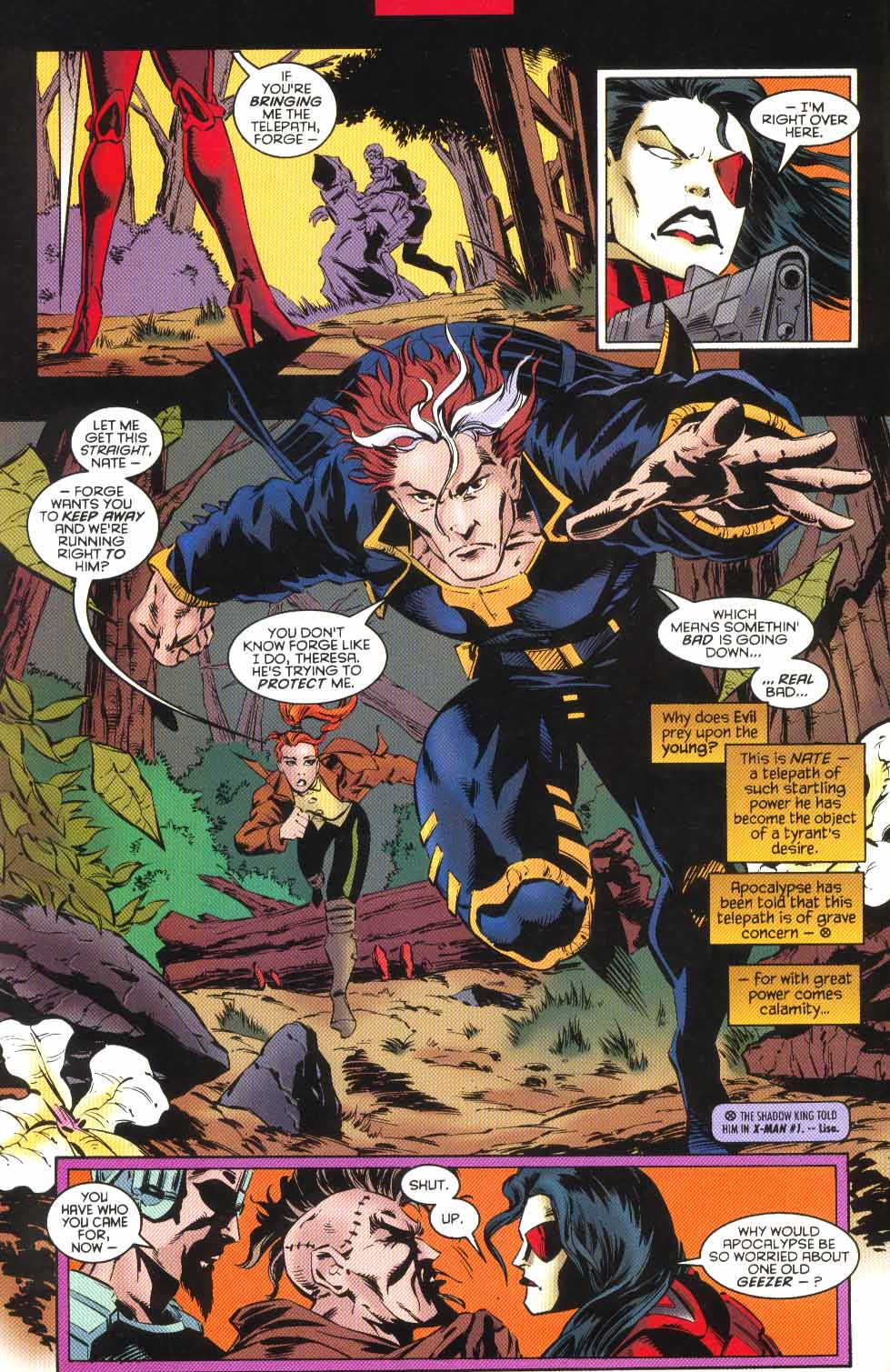 Read online X-Man comic -  Issue #3 - 6