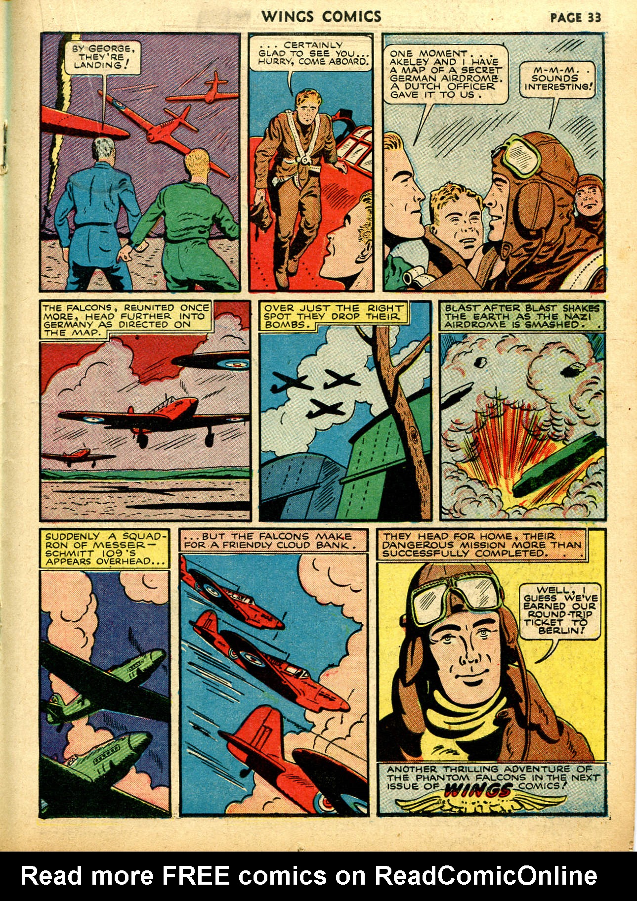 Read online Wings Comics comic -  Issue #12 - 35