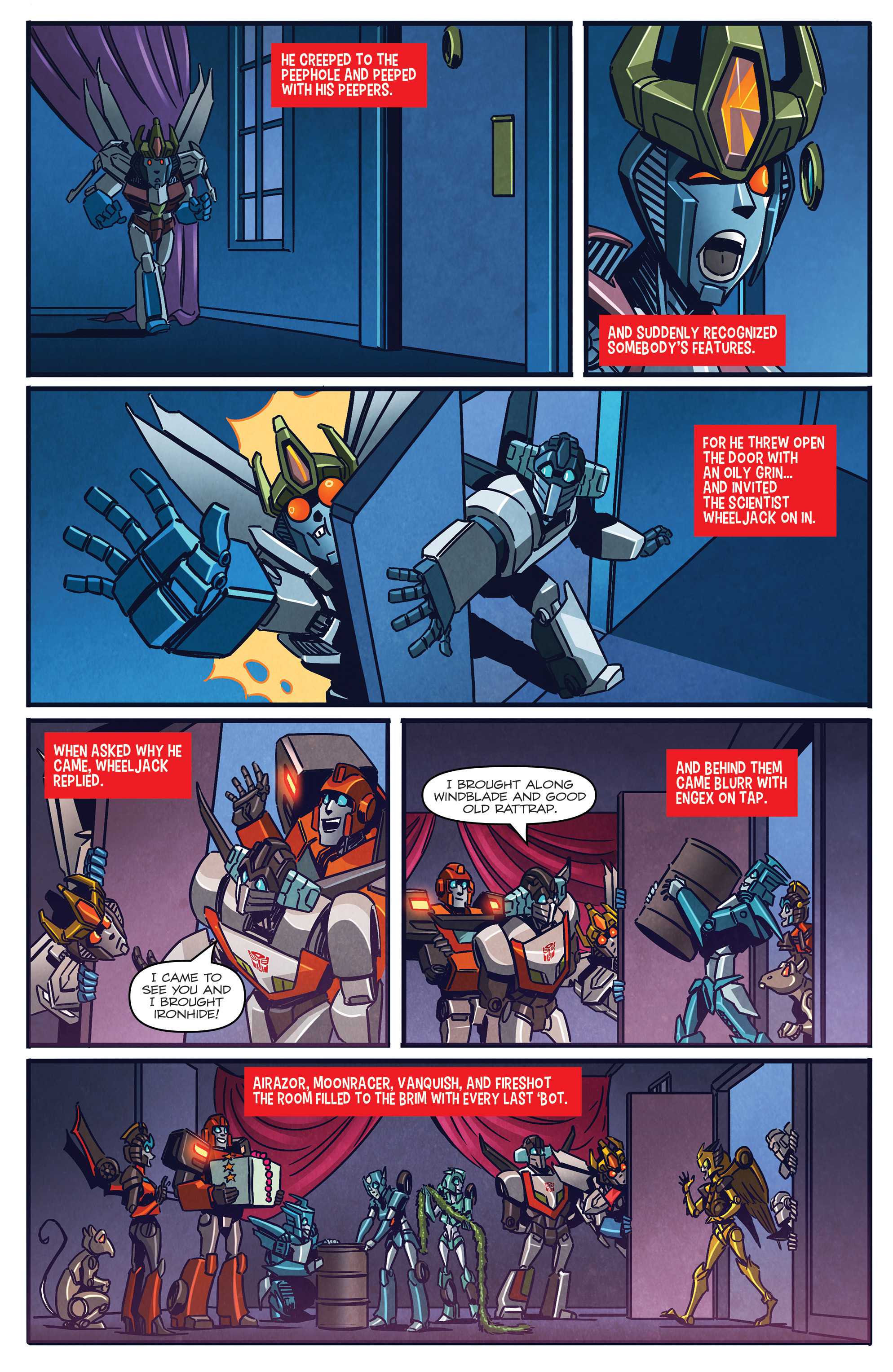 Read online Transformers: Holiday Special comic -  Issue # Full - 11