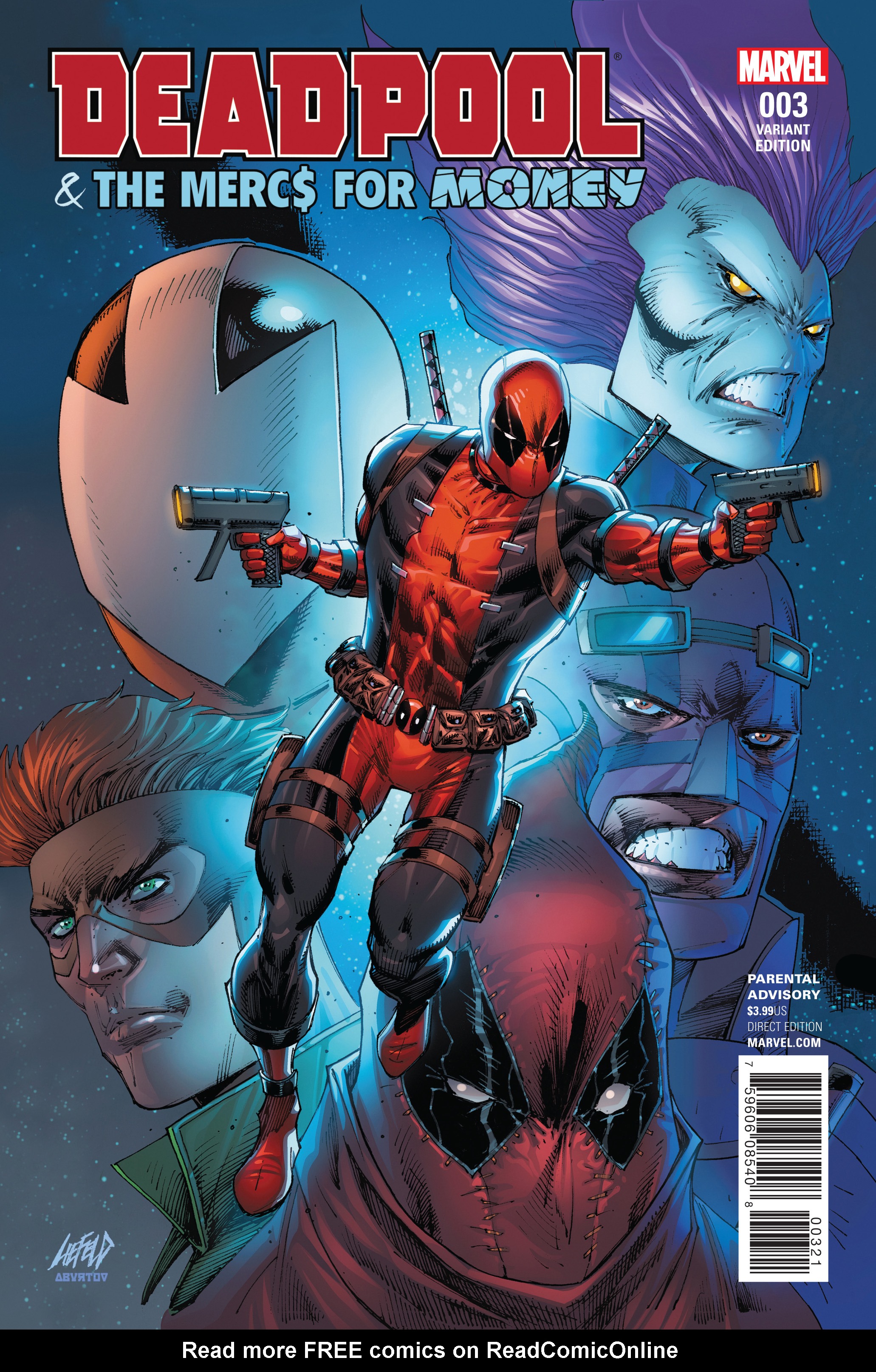 Read online Deadpool & the Mercs For Money [II] comic -  Issue #3 - 2