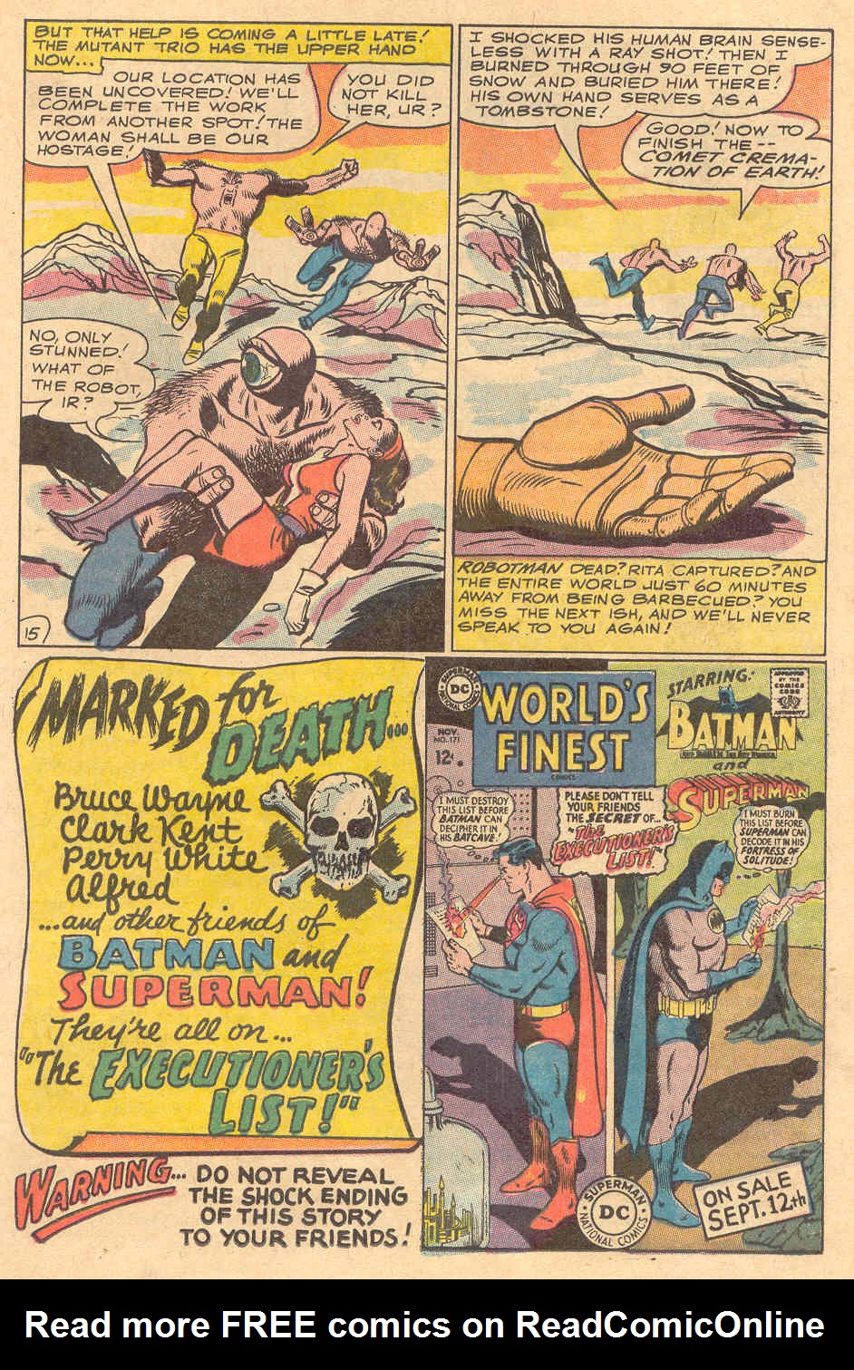Read online Doom Patrol (1964) comic -  Issue #115 - 16