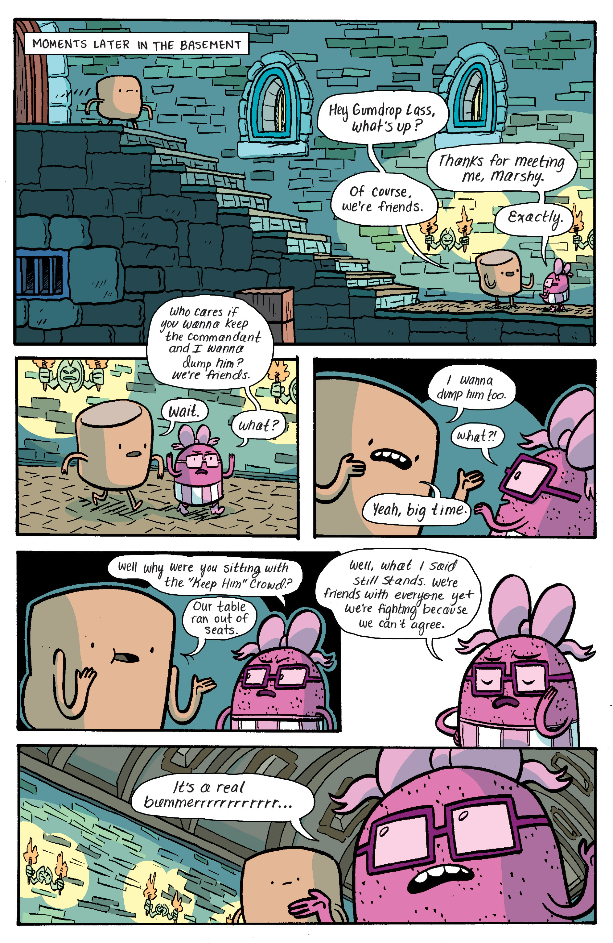 Read online Adventure Time: Banana Guard Academ comic -  Issue #4 - 18