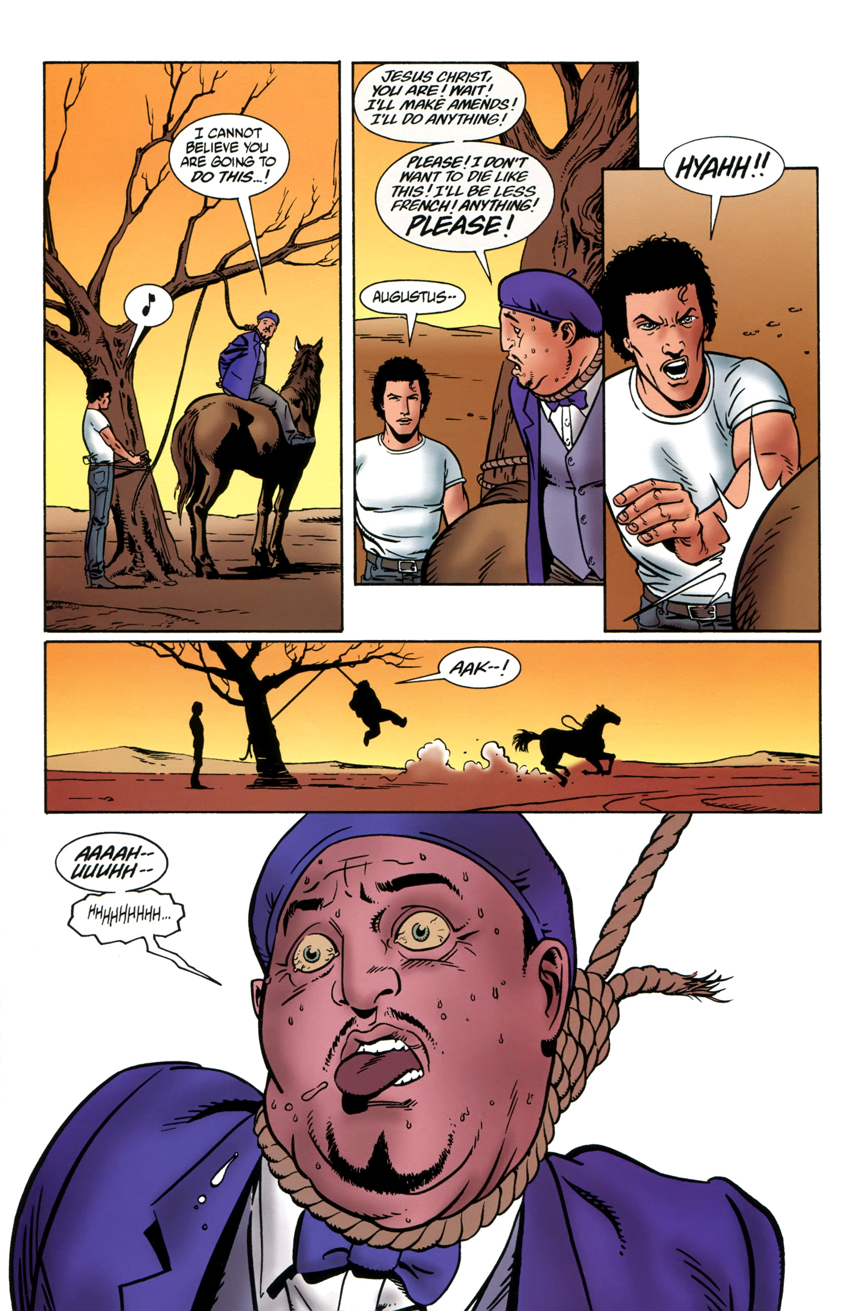 Read online Preacher: Tall in the Saddle comic -  Issue # Full - 47