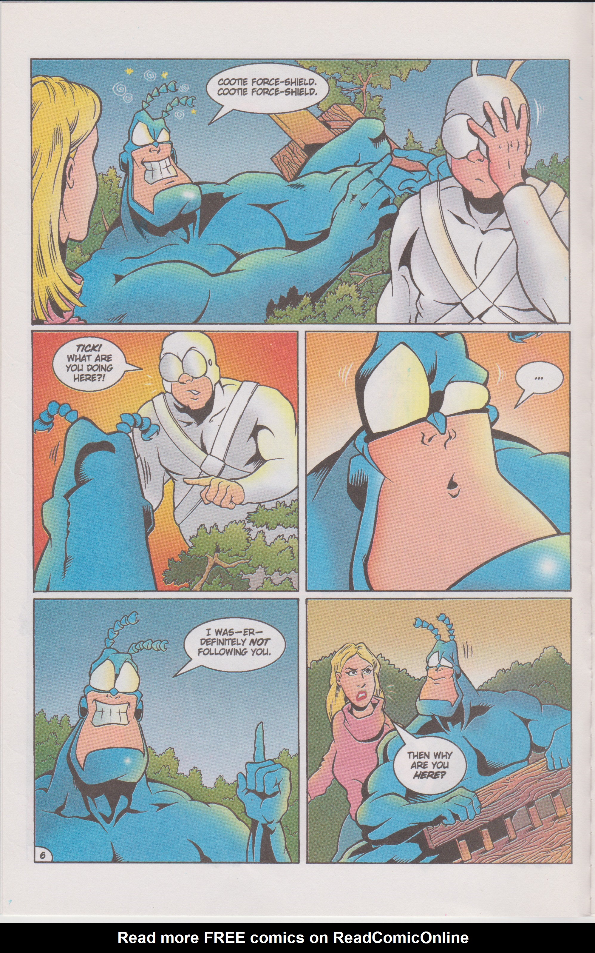 Read online The Tick Color comic -  Issue #2 - 8