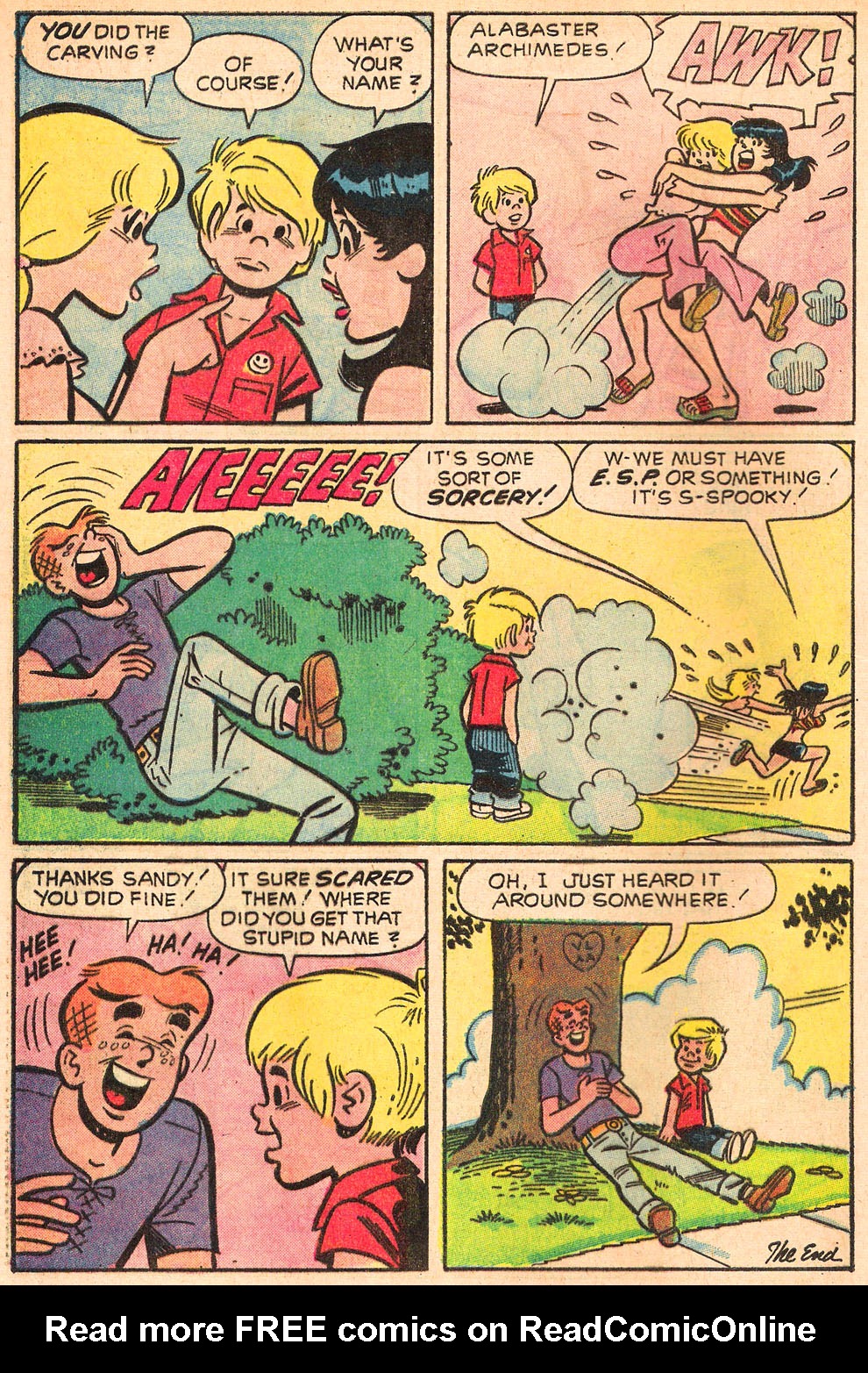 Read online Archie's Girls Betty and Veronica comic -  Issue #205 - 32