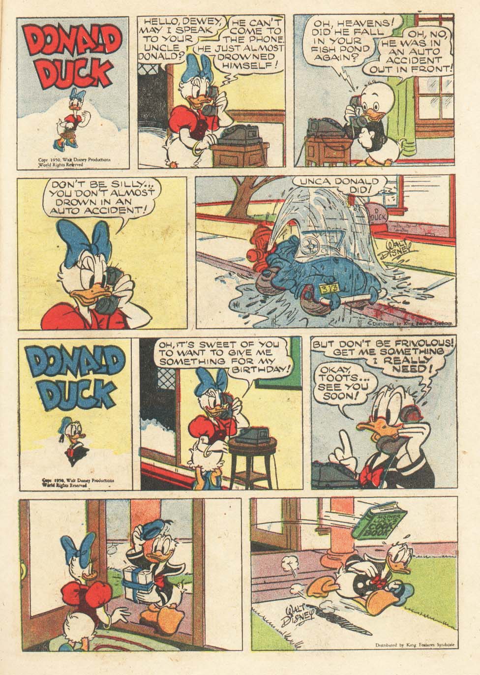 Read online Walt Disney's Comics and Stories comic -  Issue #150 - 38