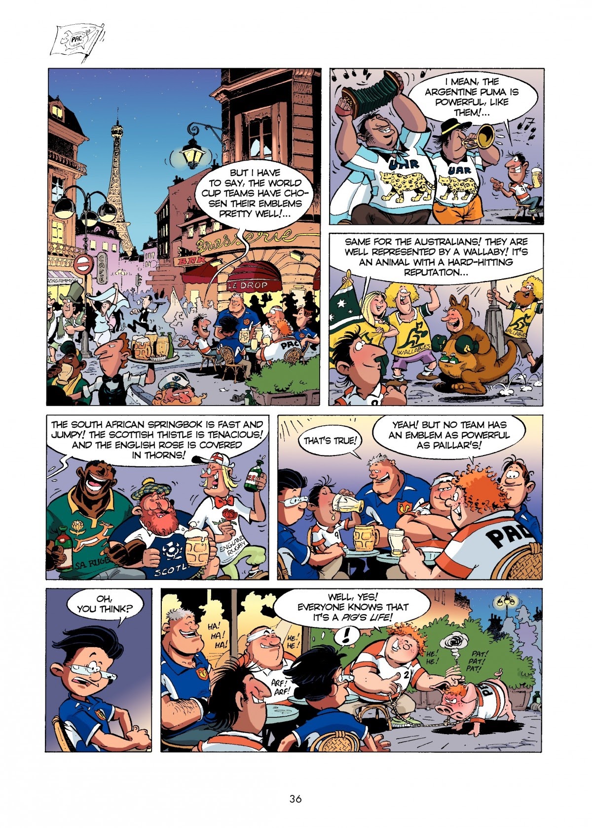 Read online The Rugger Boys comic -  Issue #2 - 36
