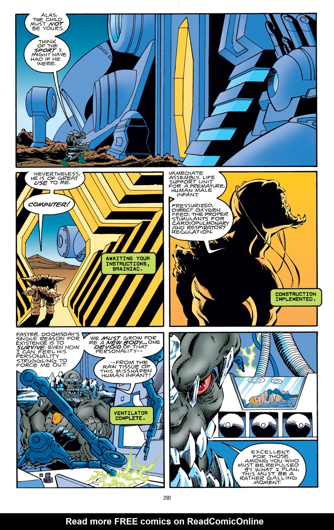 Read online Superman: Doomsday comic -  Issue # TPB - 277