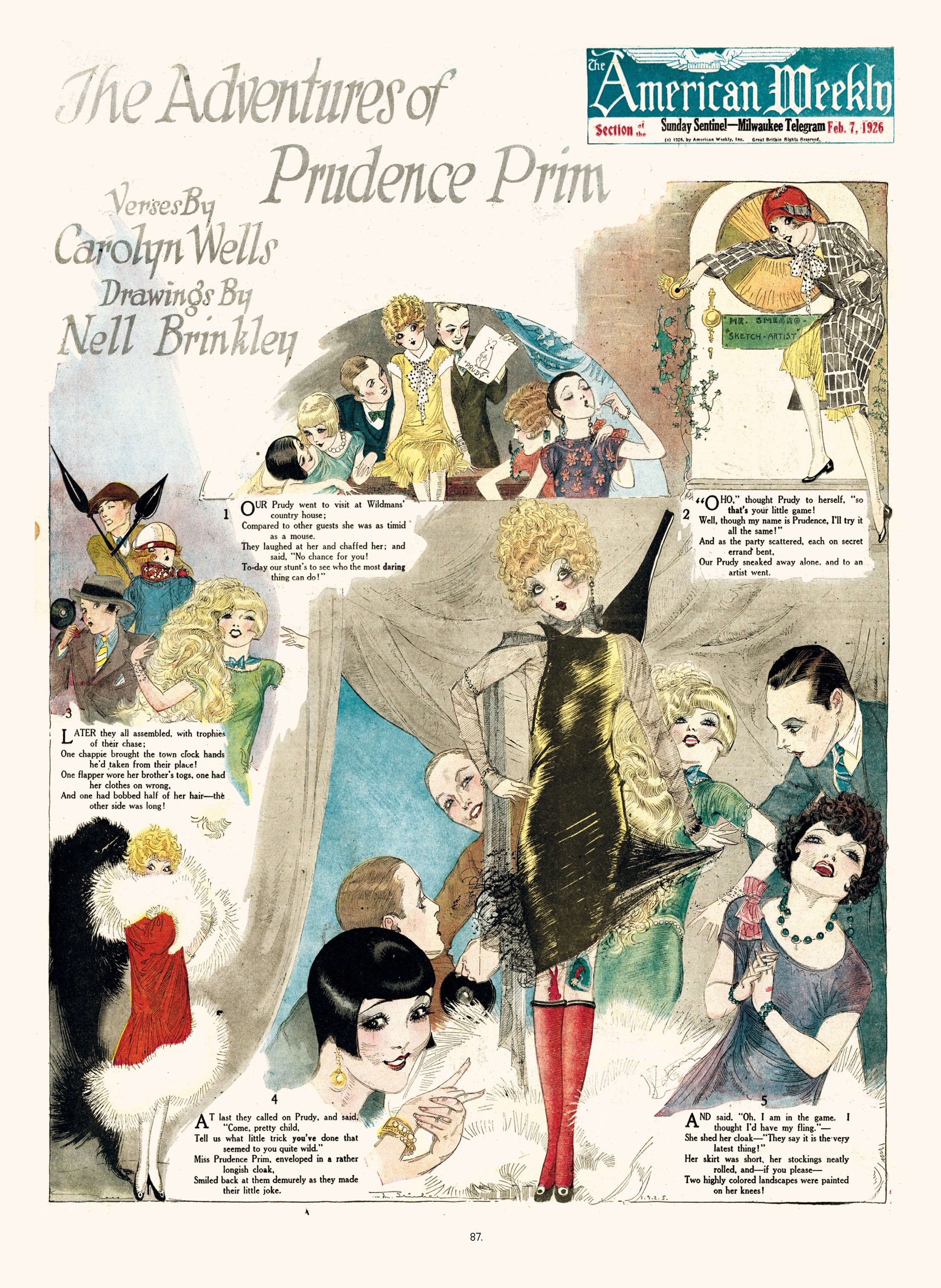 Read online The Brinkley Girls: The Best of Nell Brinkley's Cartoons comic -  Issue # TPB - 87