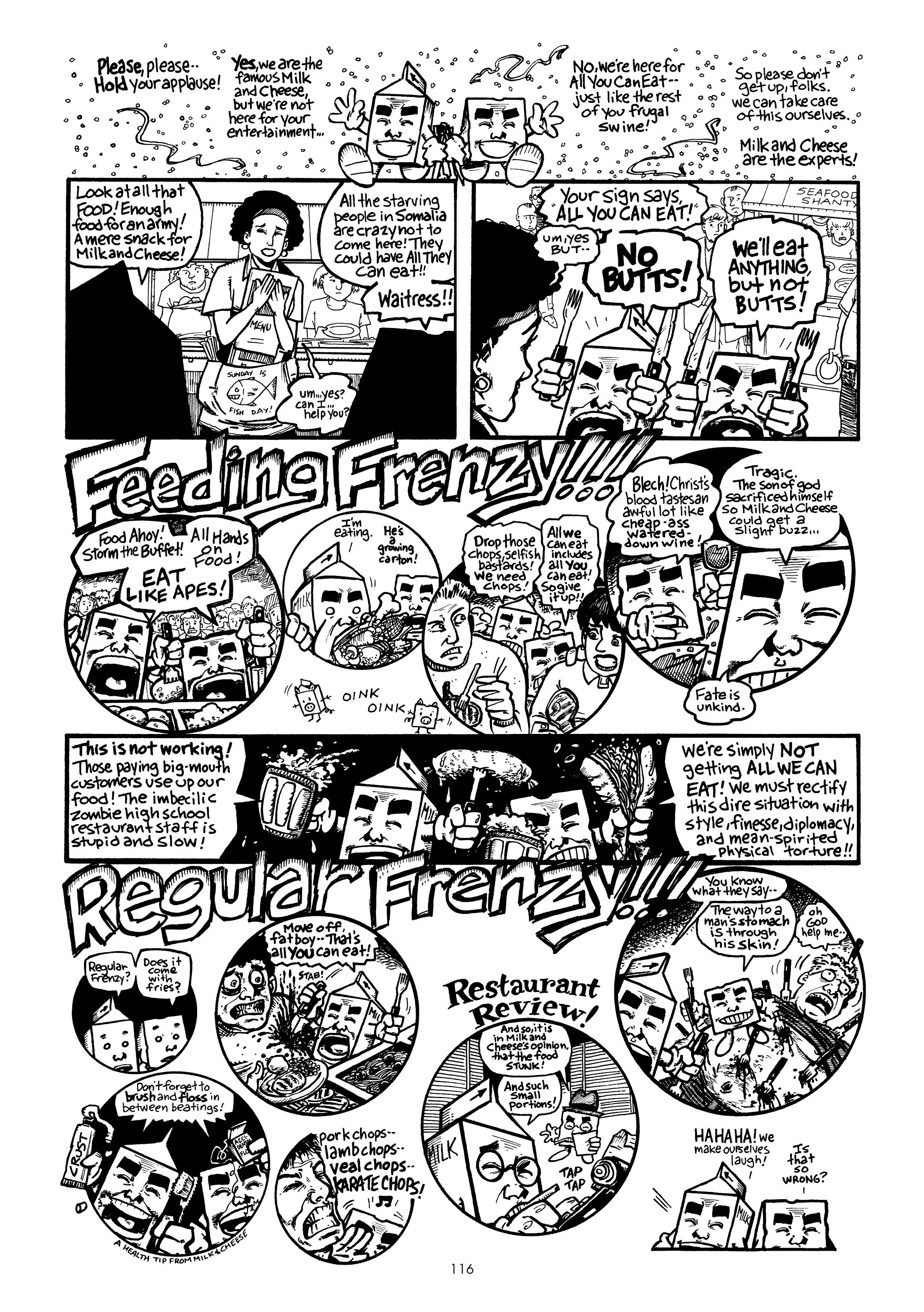 Read online Milk And Cheese: Dairy Products Gone Bad! comic -  Issue # Full - 118