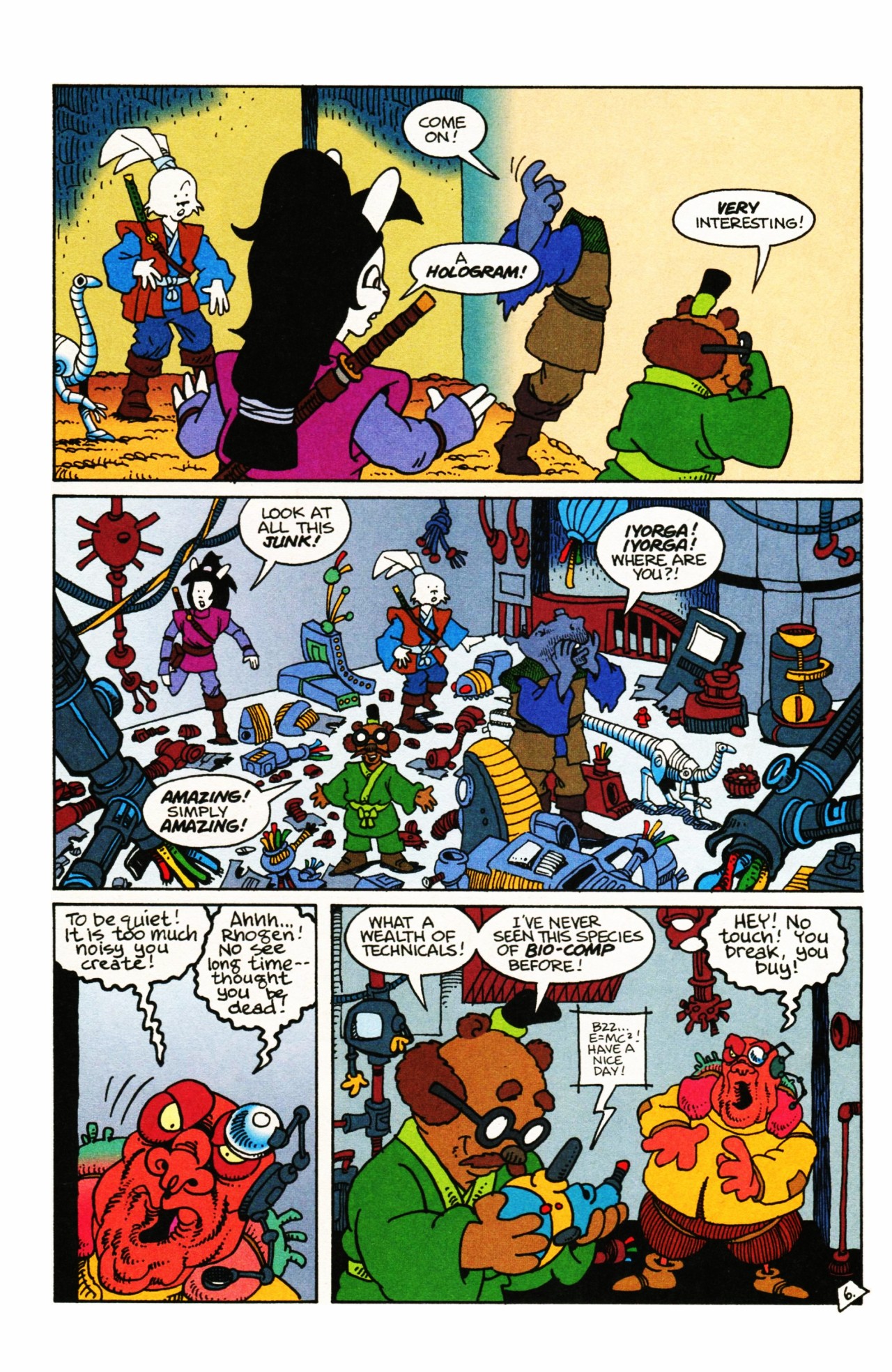 Read online Space Usagi Volume 2 comic -  Issue #2 - 7