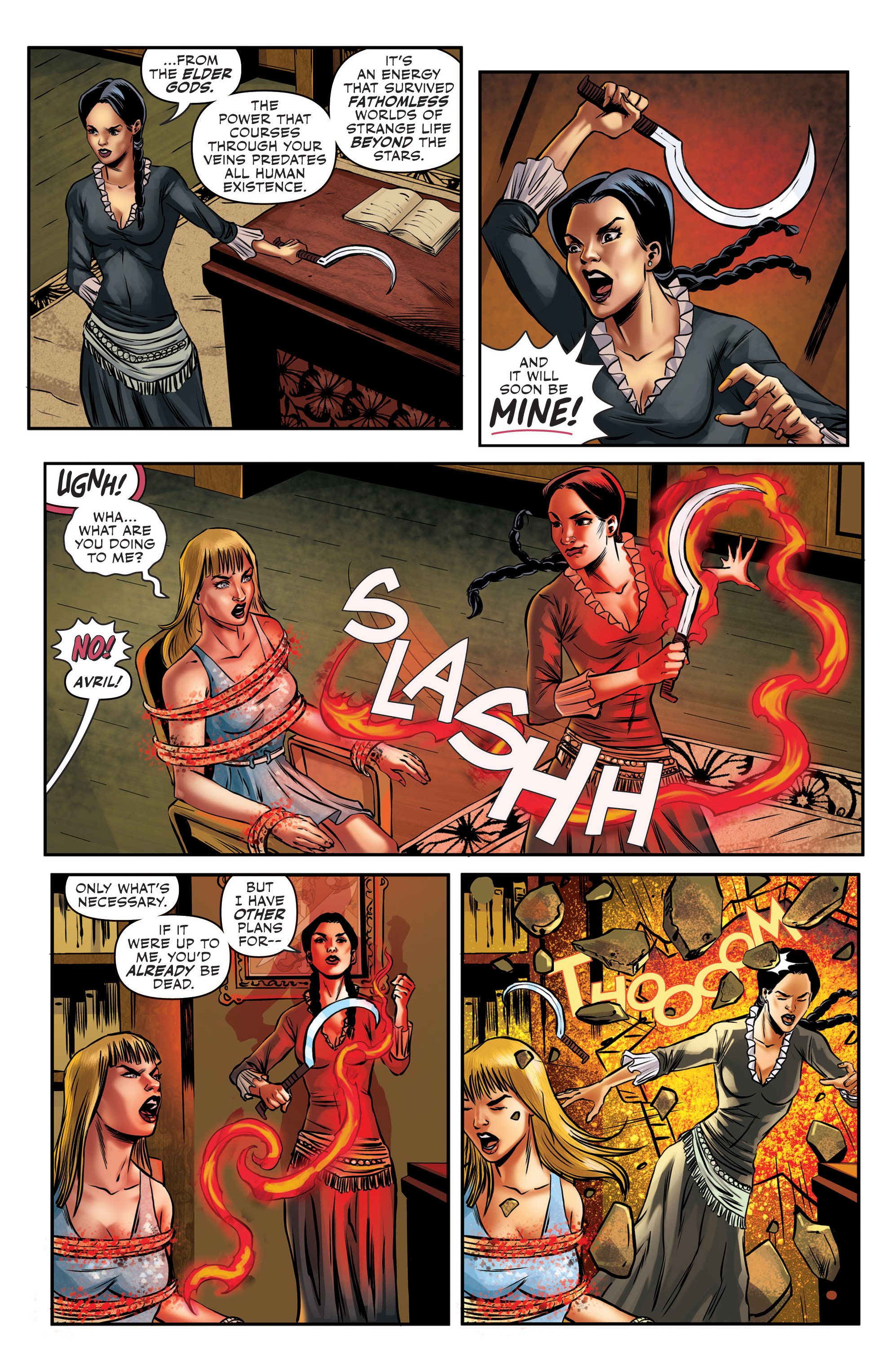 Read online Grimm Spotlight: Red Agent - Friendly Fire comic -  Issue # Full - 17
