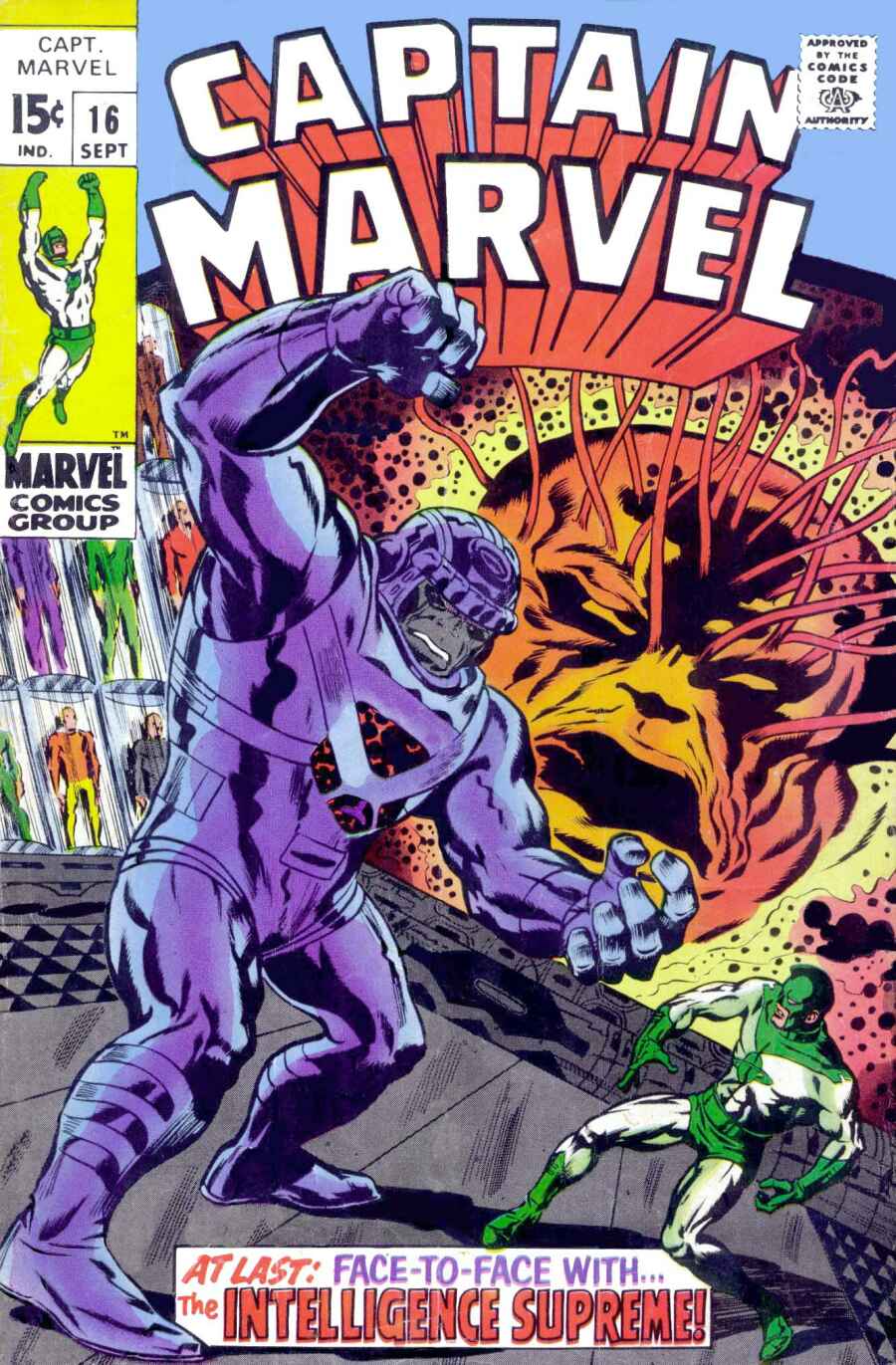 Captain Marvel (1968) Issue #16 #16 - English 1