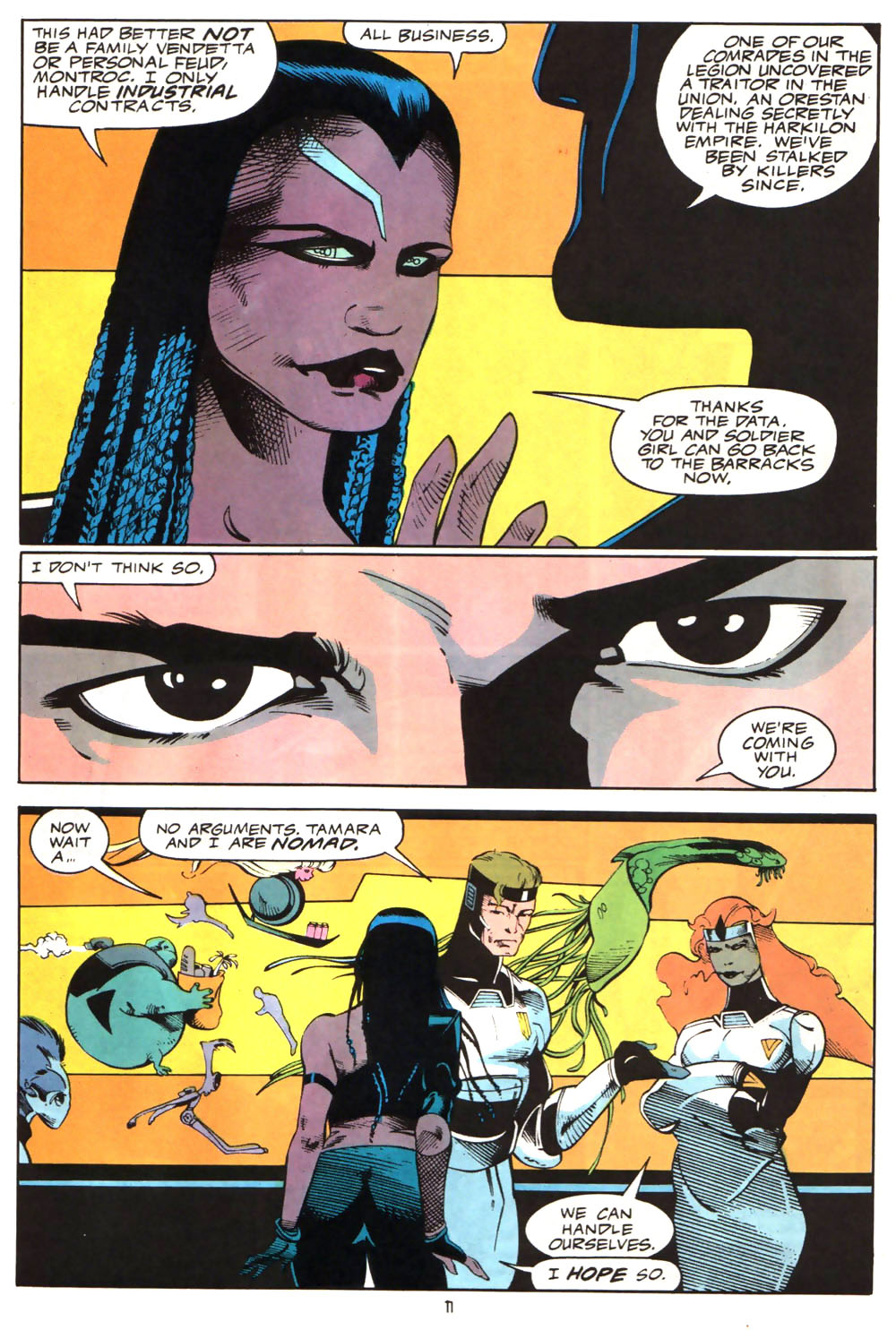 Read online Alien Legion (1987) comic -  Issue #8 - 13