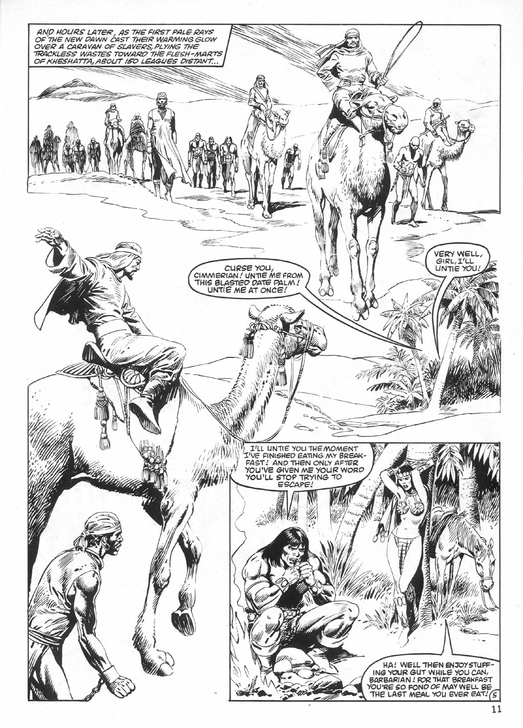 Read online The Savage Sword Of Conan comic -  Issue #97 - 11