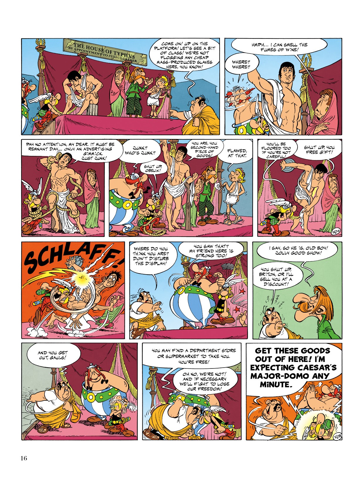 Read online Asterix comic -  Issue #18 - 17
