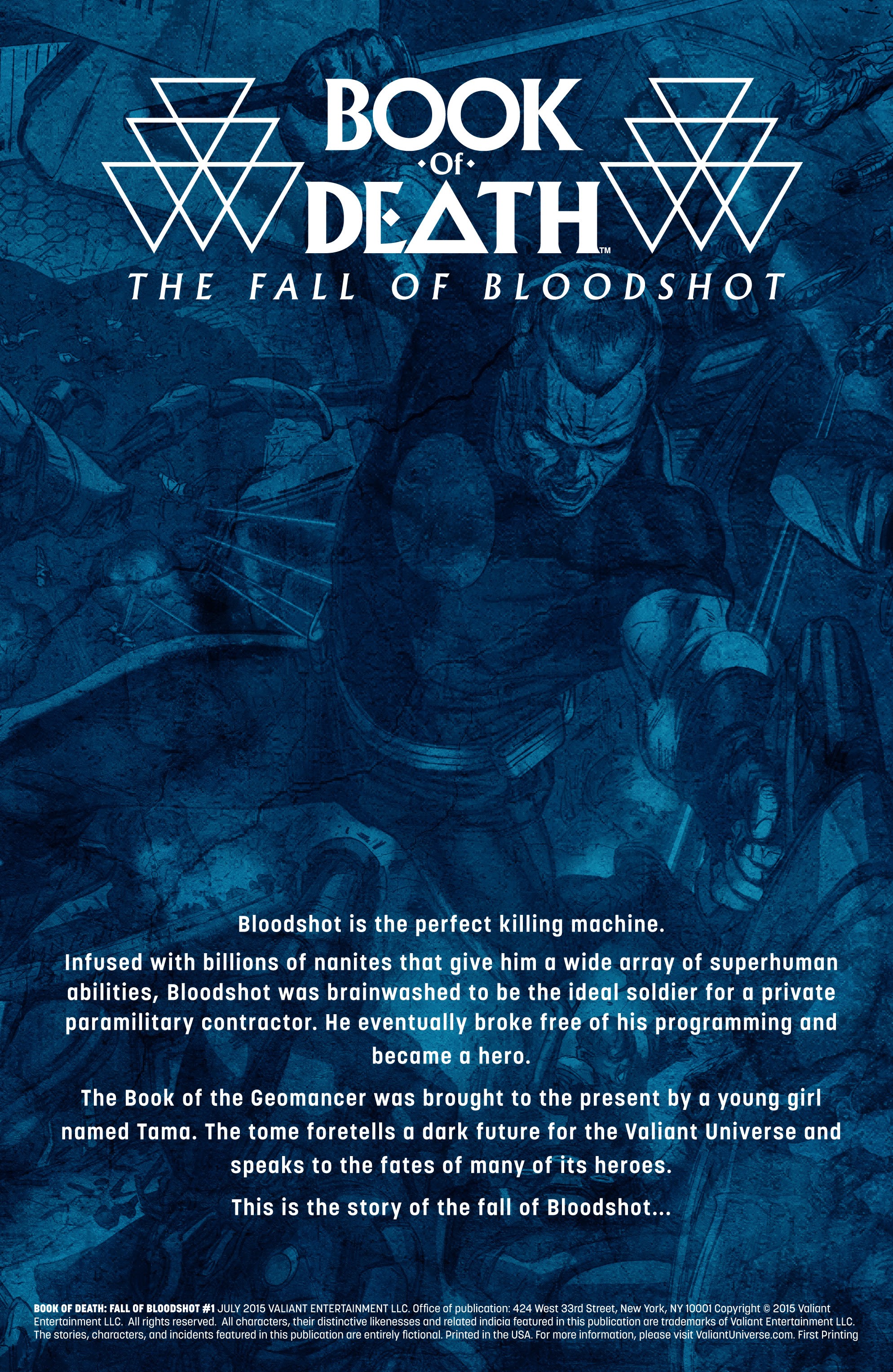 Read online Book of Death: Fall of Bloodshot comic -  Issue # Full - 2