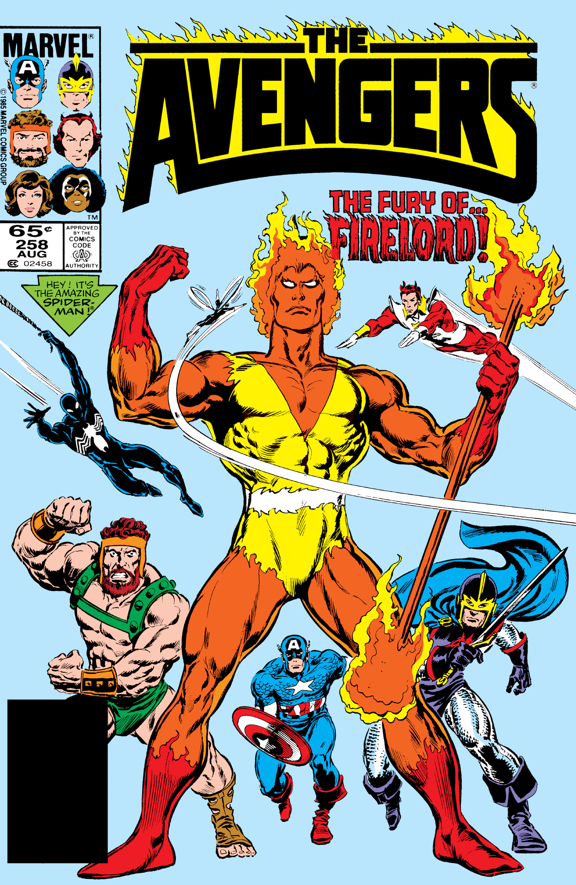Read online The Avengers (1963) comic -  Issue #258 - 1