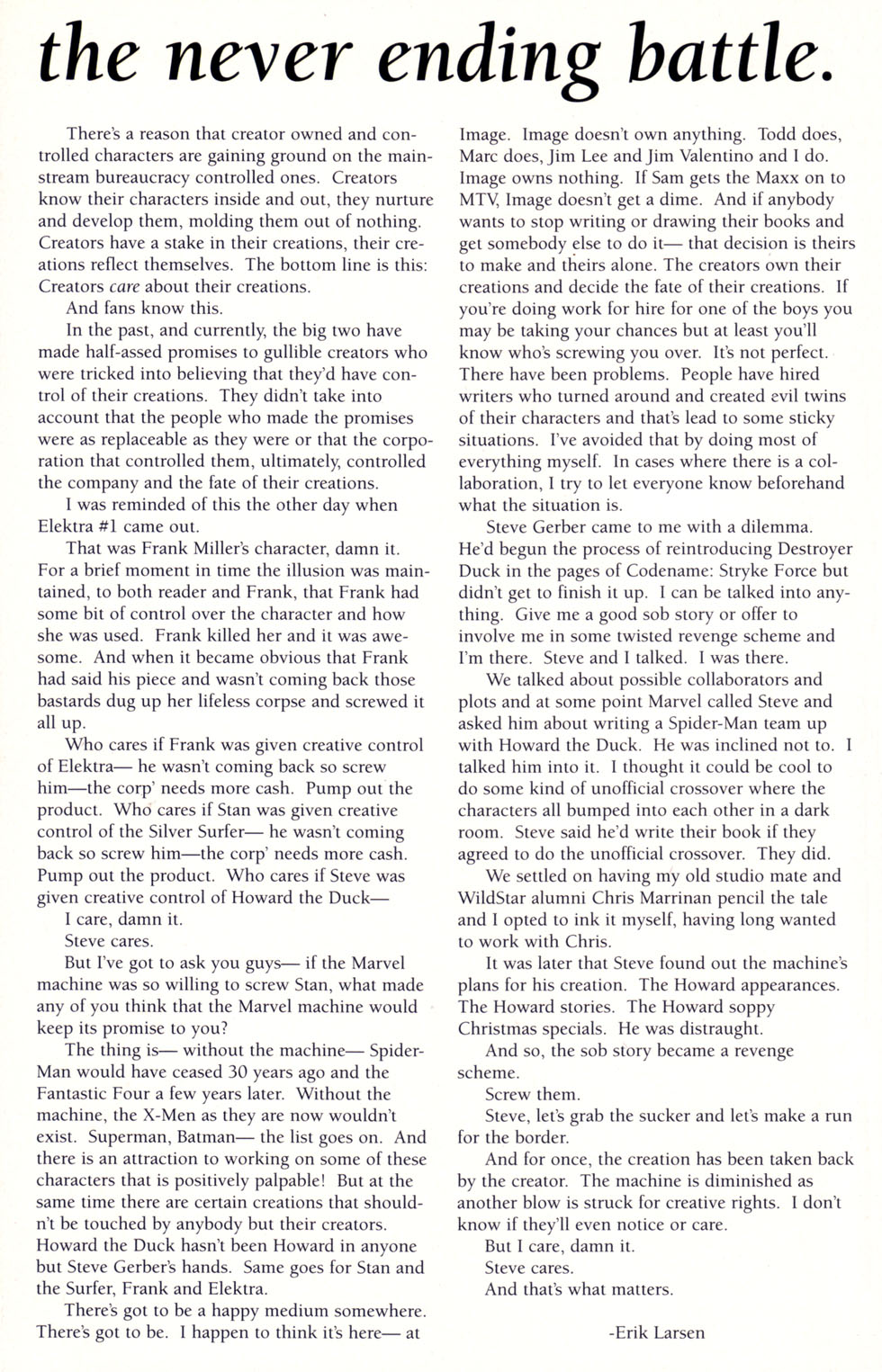 Read online The Savage Dragon/Destroyer Duck comic -  Issue # Full - 43