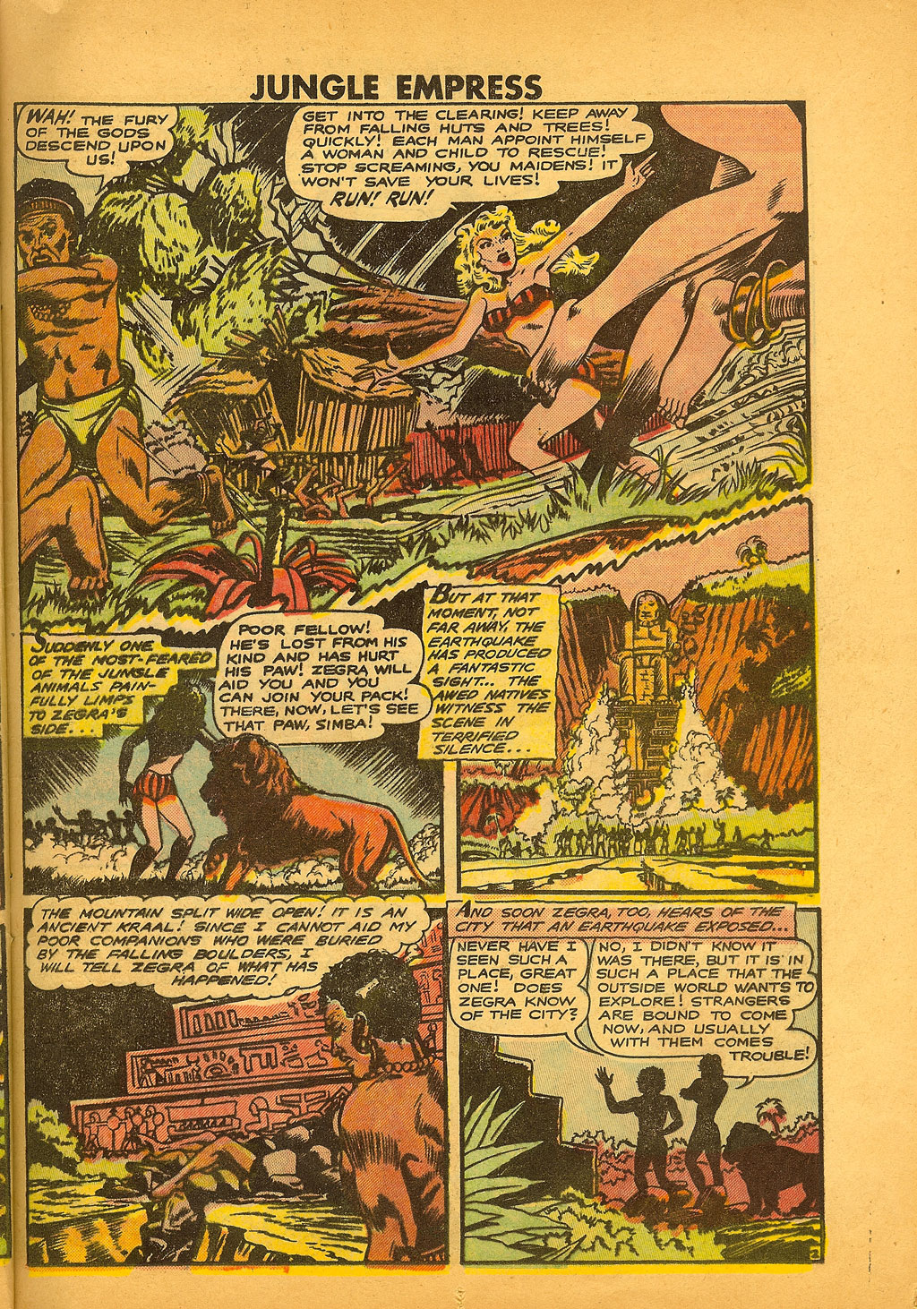 Read online Zegra, Jungle Empress comic -  Issue #4 - 13