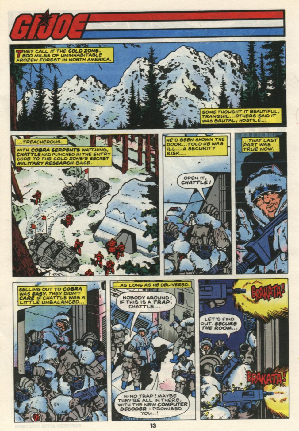 Read online G.I. Joe European Missions comic -  Issue #3 - 13