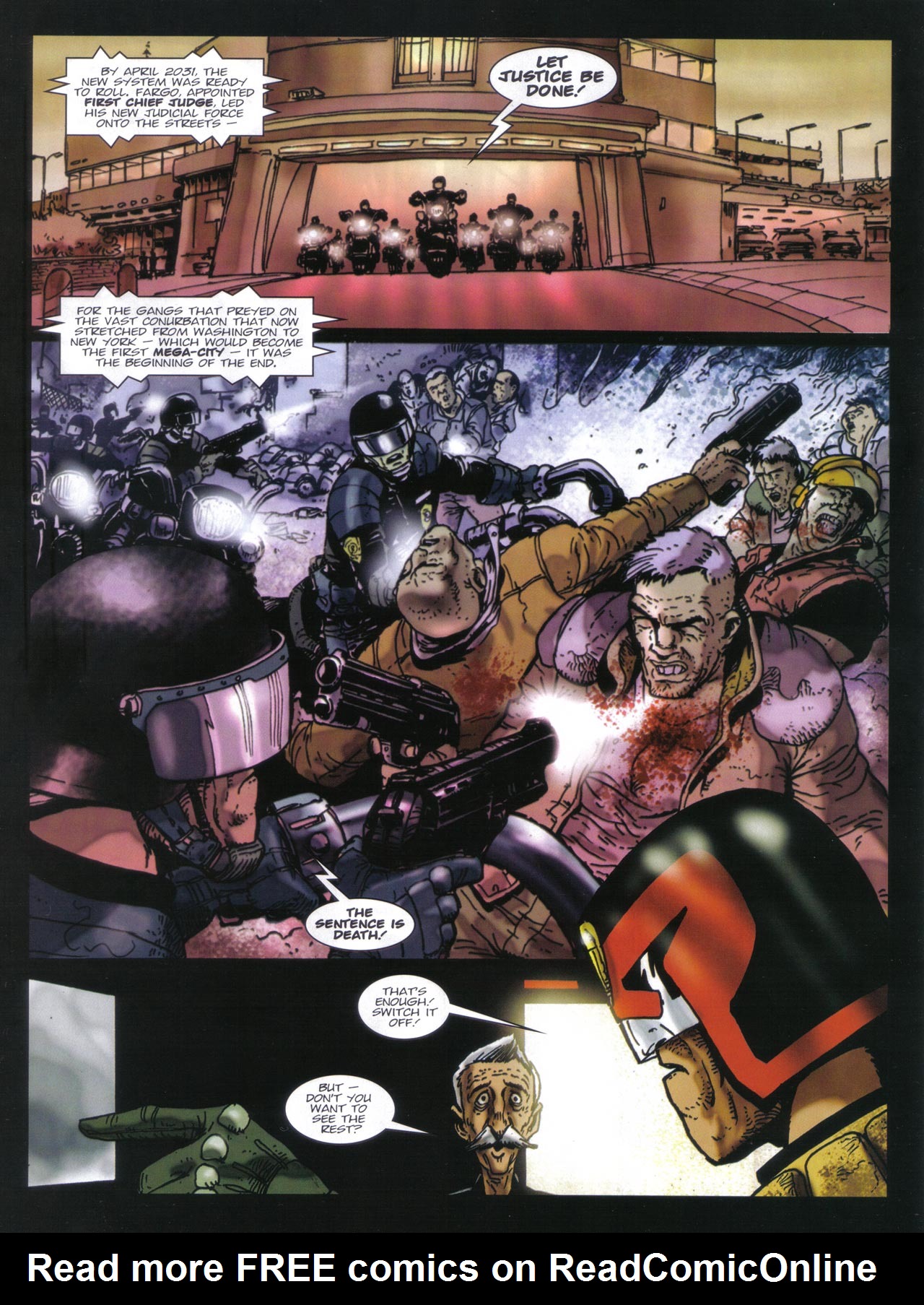 Read online Judge Dredd Origins comic -  Issue # TPB - 35