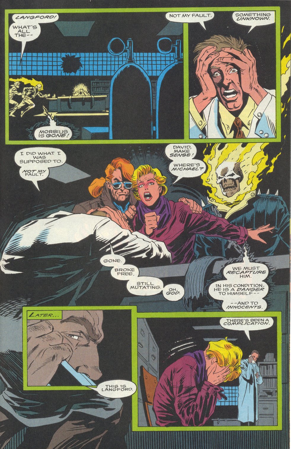 Read online Morbius: The Living Vampire (1992) comic -  Issue #1 - 21