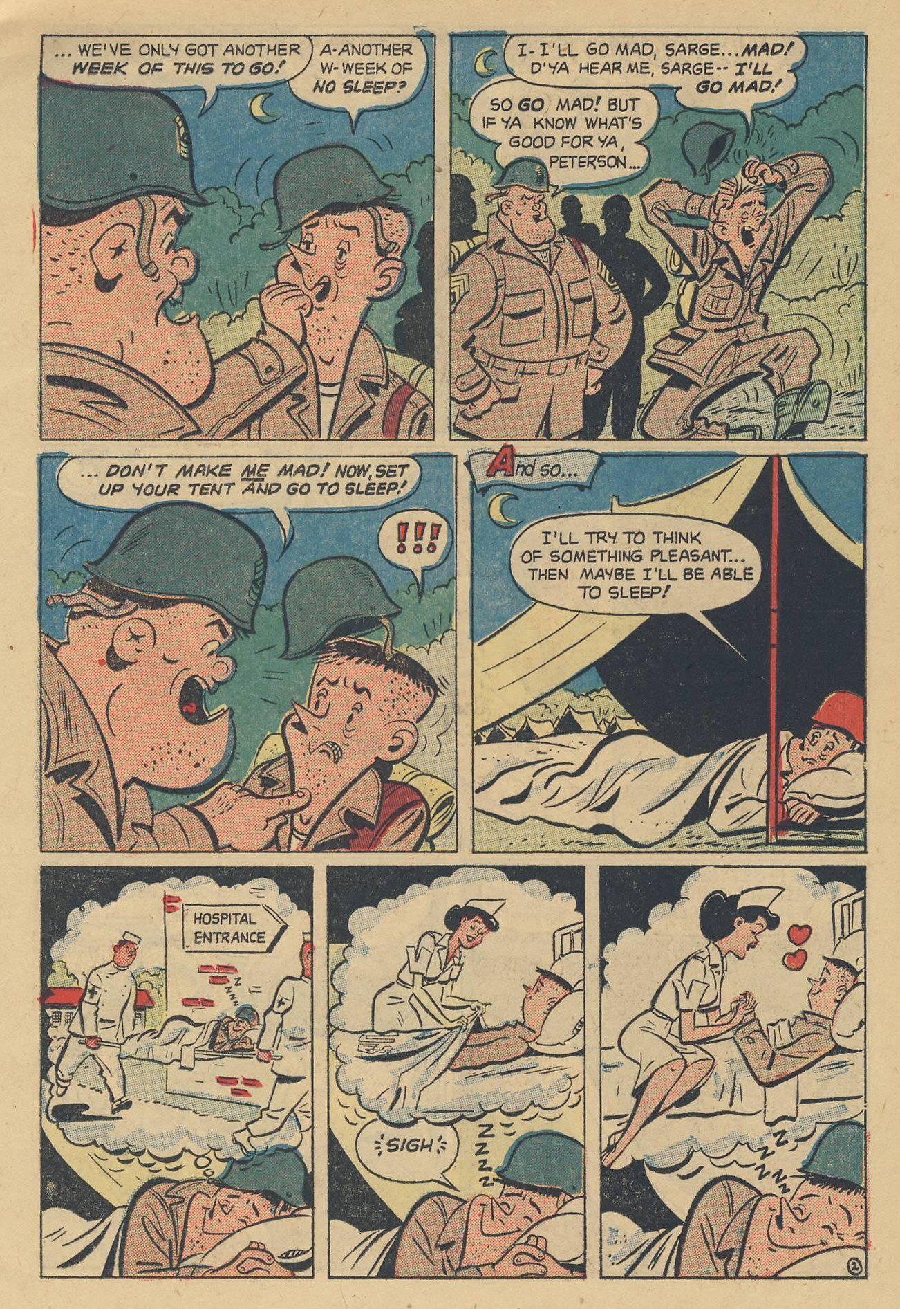 Read online G. I. Jane (1953) comic -  Issue #6 - 15