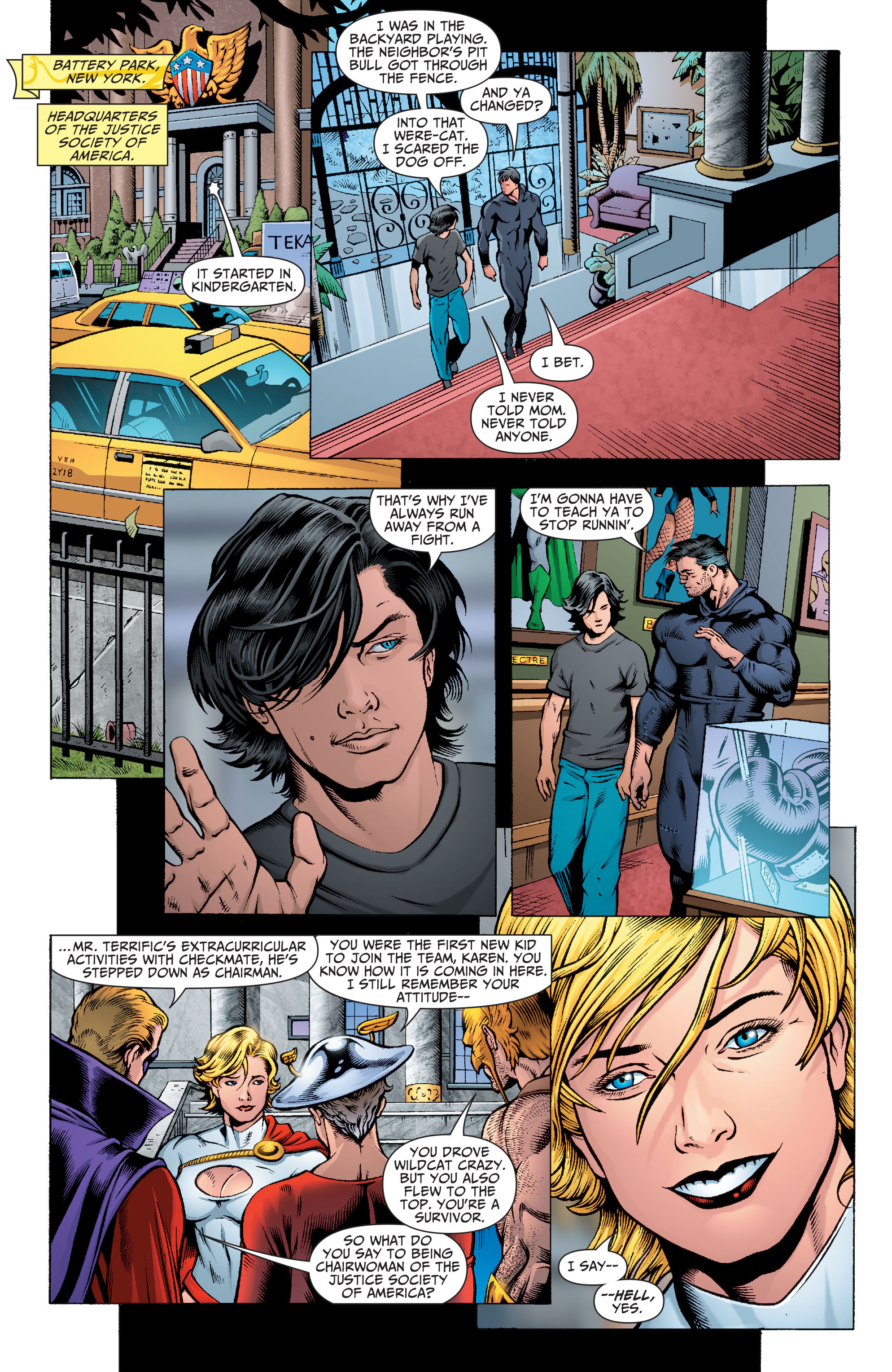 Read online Justice Society of America (2007) comic -  Issue #4 - 16