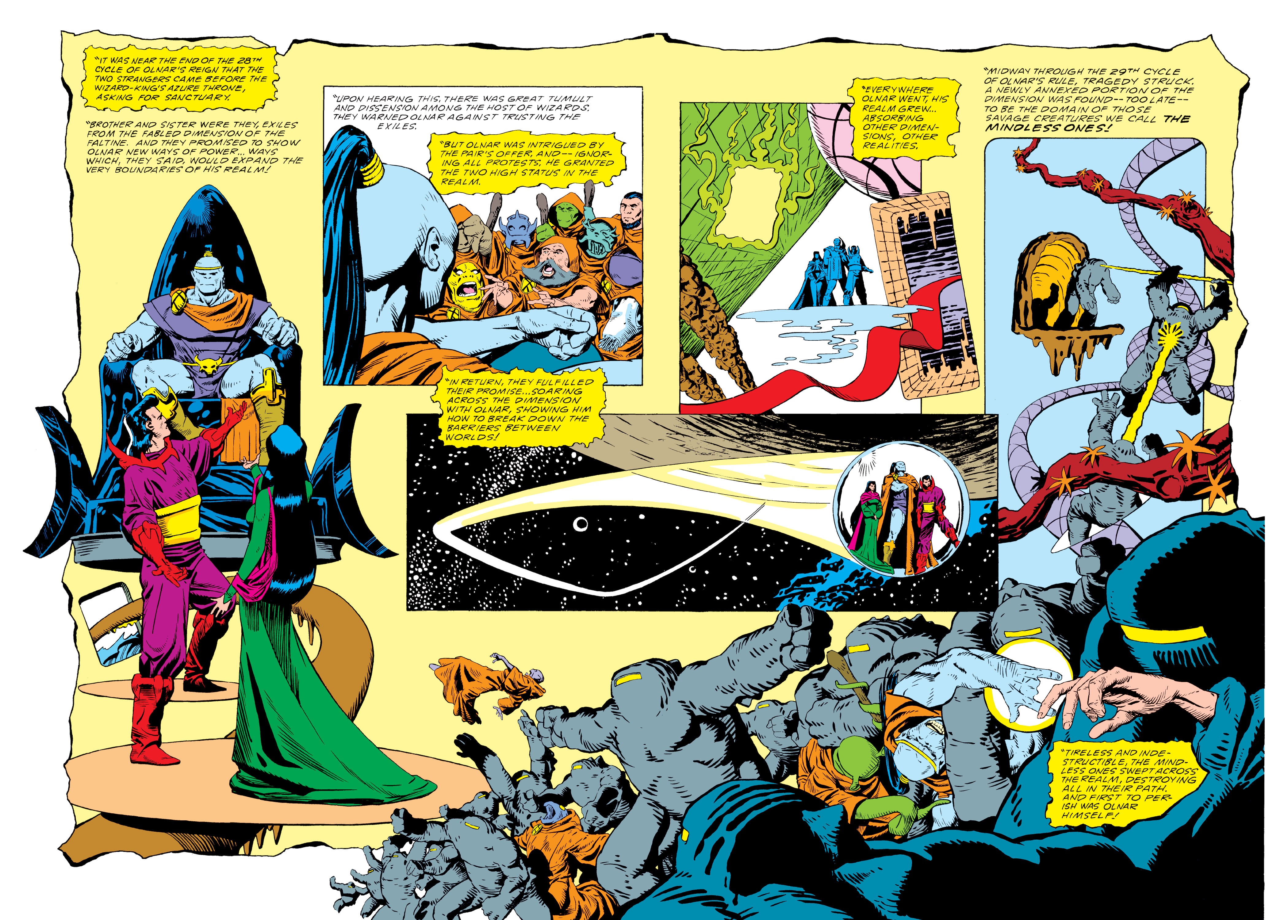 Read online Marvel Masterworks: Doctor Strange comic -  Issue # TPB 10 (Part 4) - 7