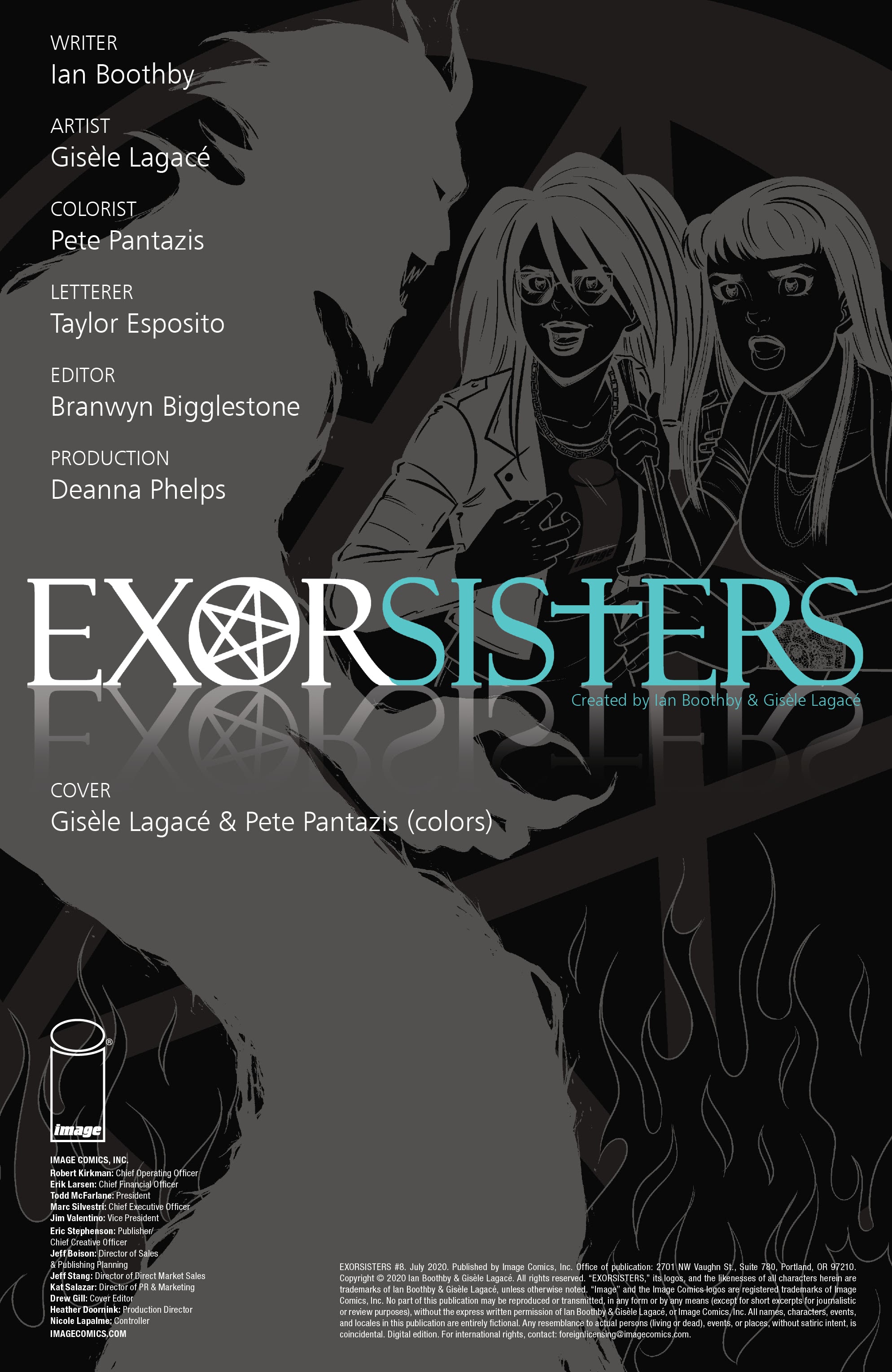 Read online Exorsisters comic -  Issue #8 - 2
