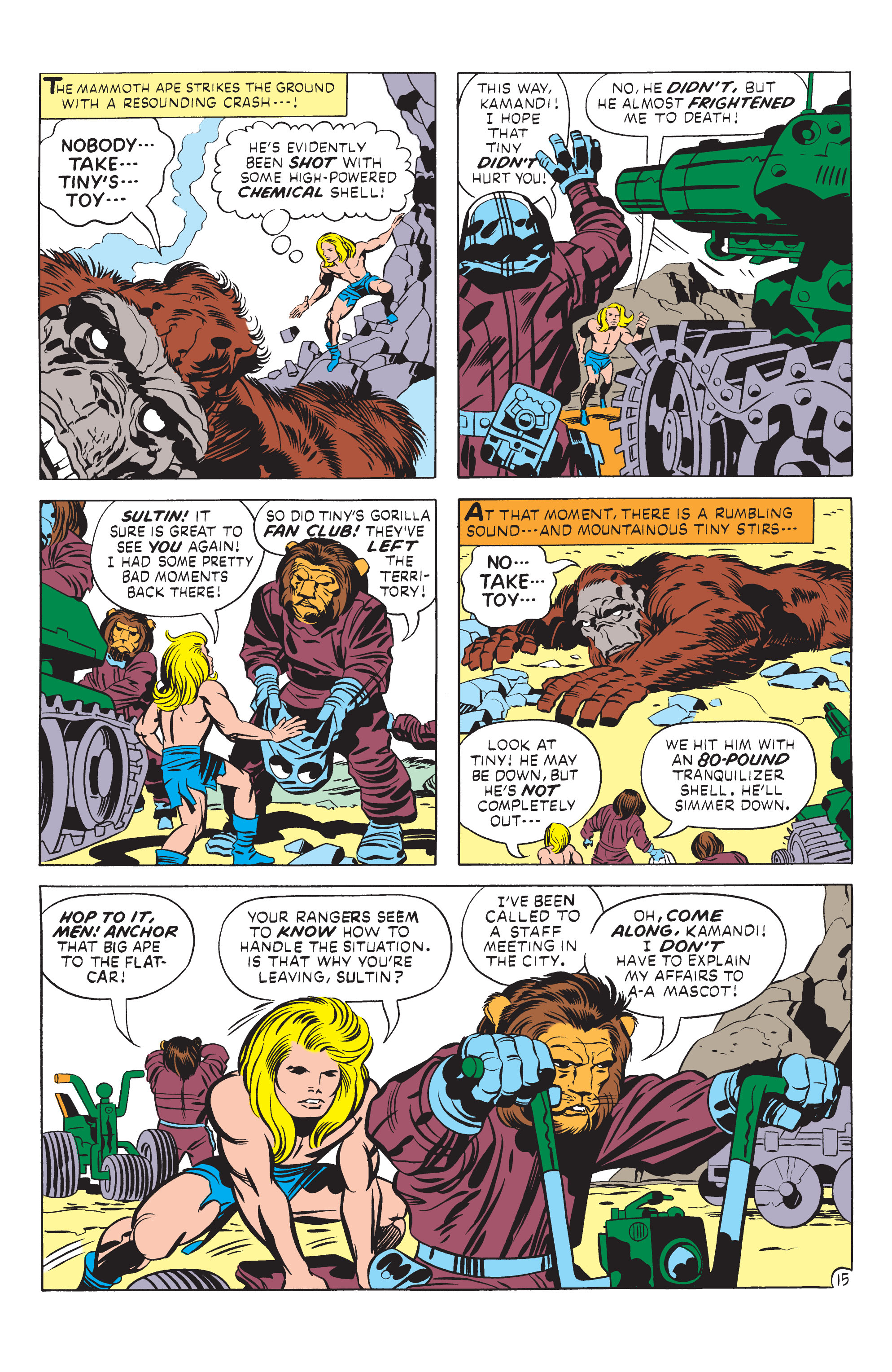 Read online Kamandi, The Last Boy On Earth comic -  Issue #7 - 15