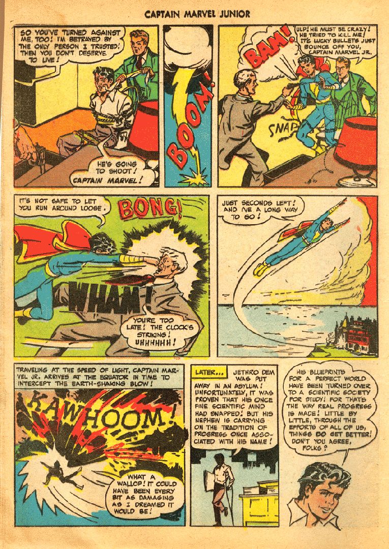 Read online Captain Marvel, Jr. comic -  Issue #75 - 11