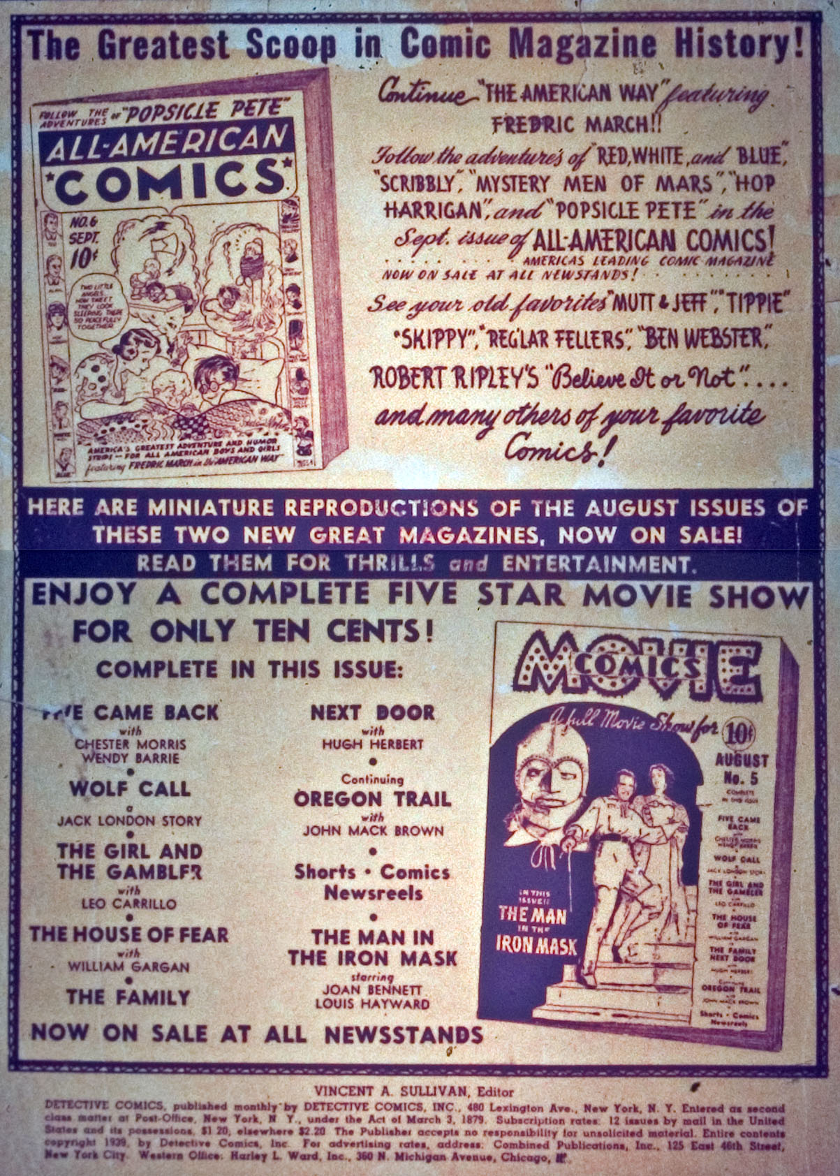 Read online Detective Comics (1937) comic -  Issue #31 - 2