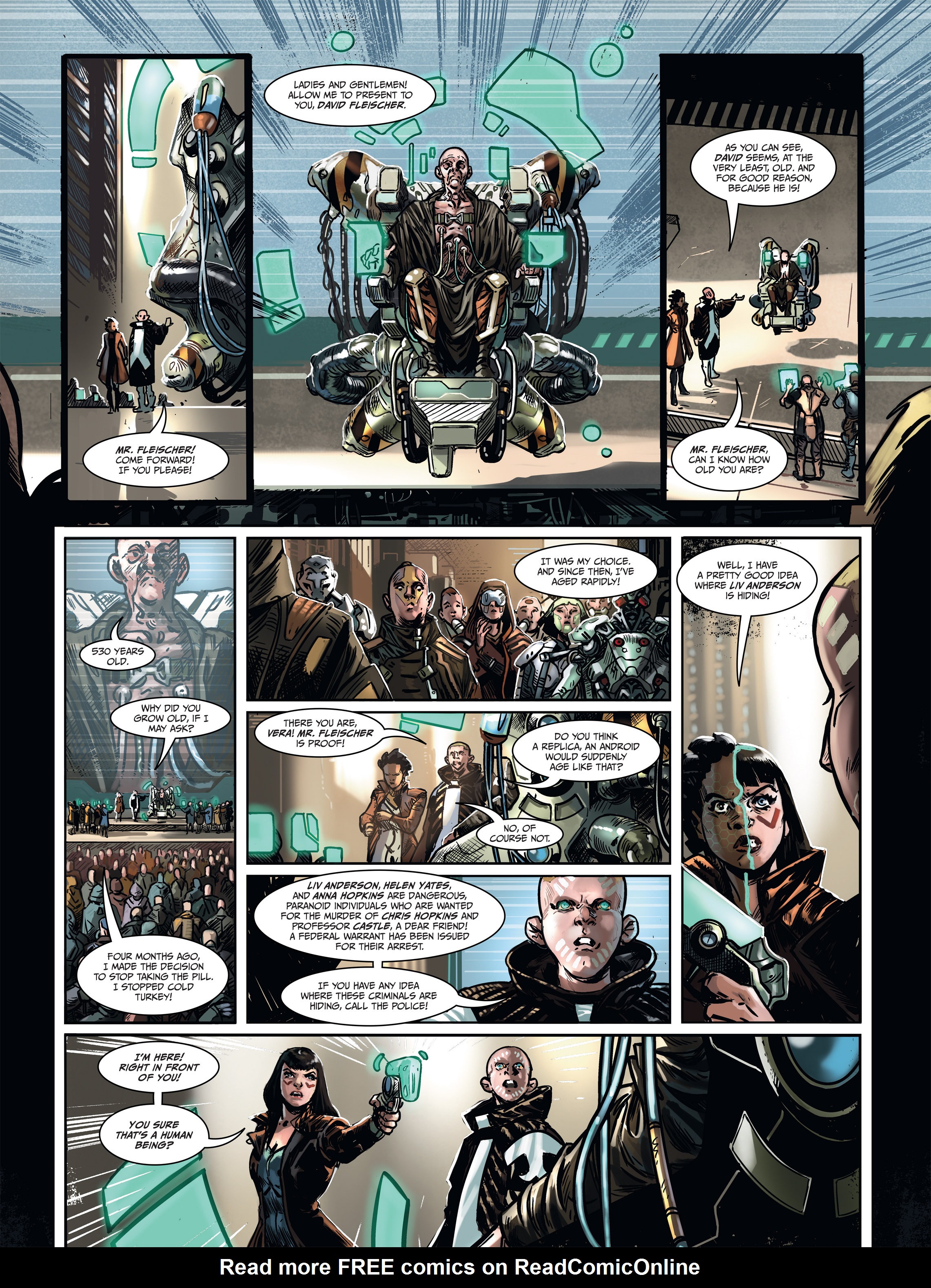 Read online Androïds comic -  Issue #1 - 58