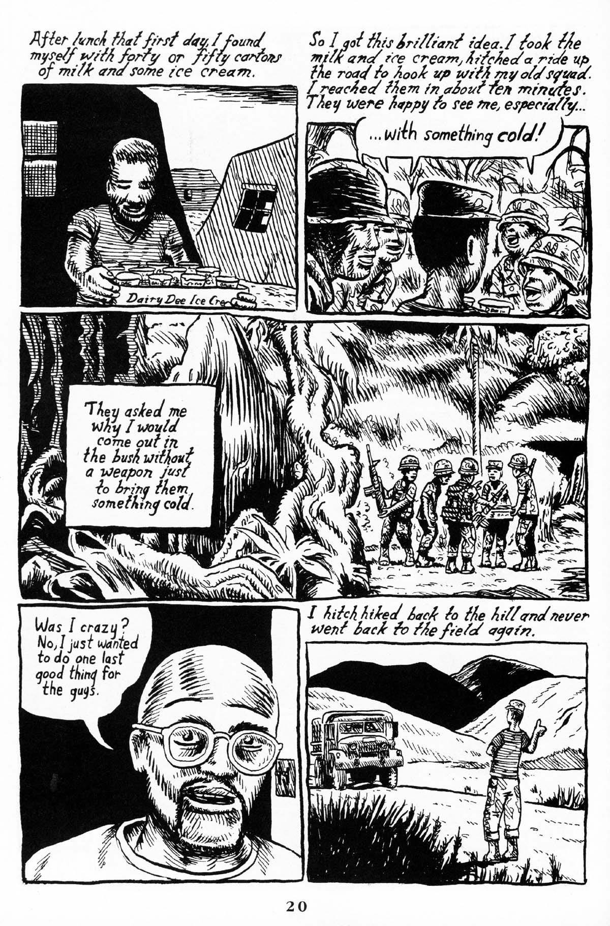 Read online American Splendor: Unsung Hero comic -  Issue #3 - 22