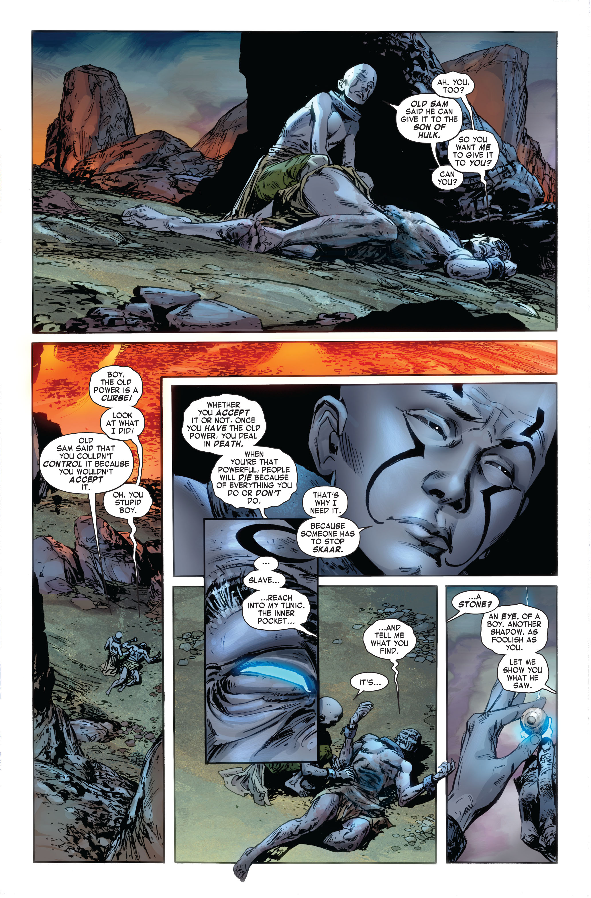 Read online Skaar: Son of Hulk comic -  Issue #5 - 18