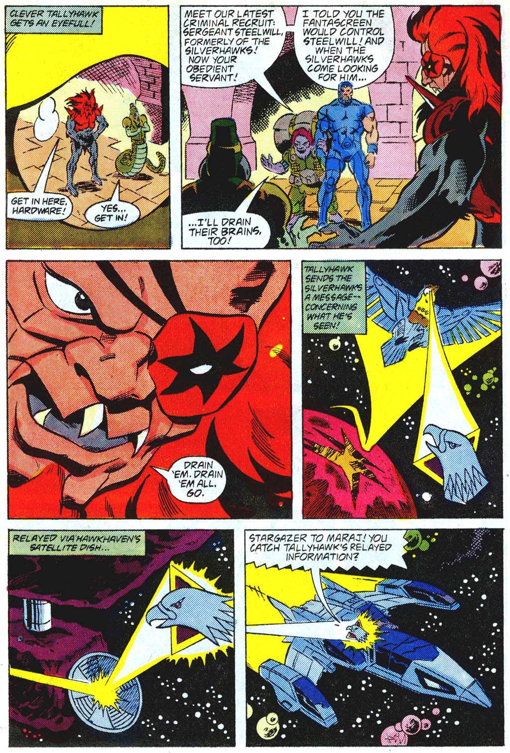Read online SilverHawks comic -  Issue #5 - 11