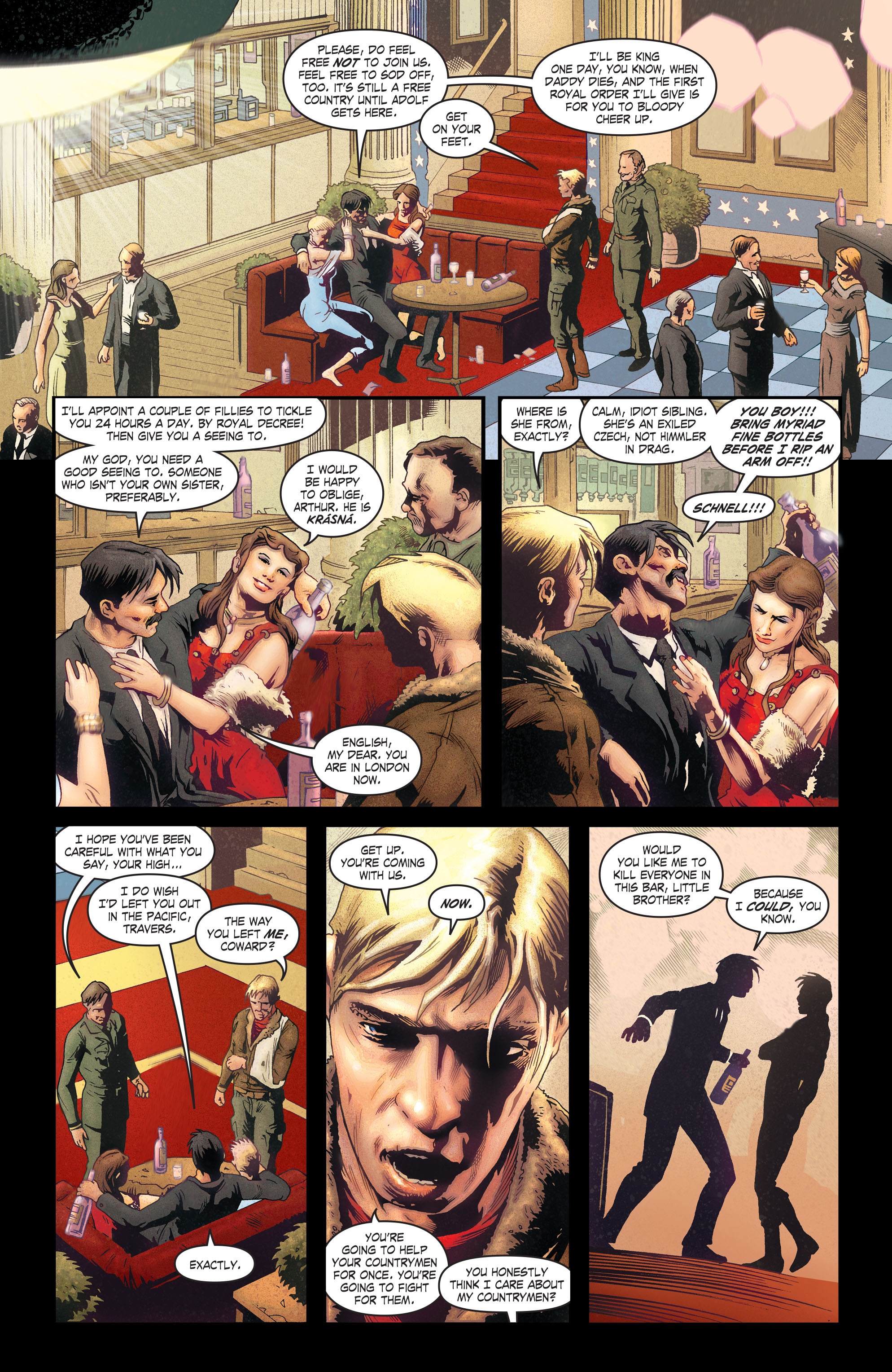 Read online The Royals: Masters of War comic -  Issue #5 - 12