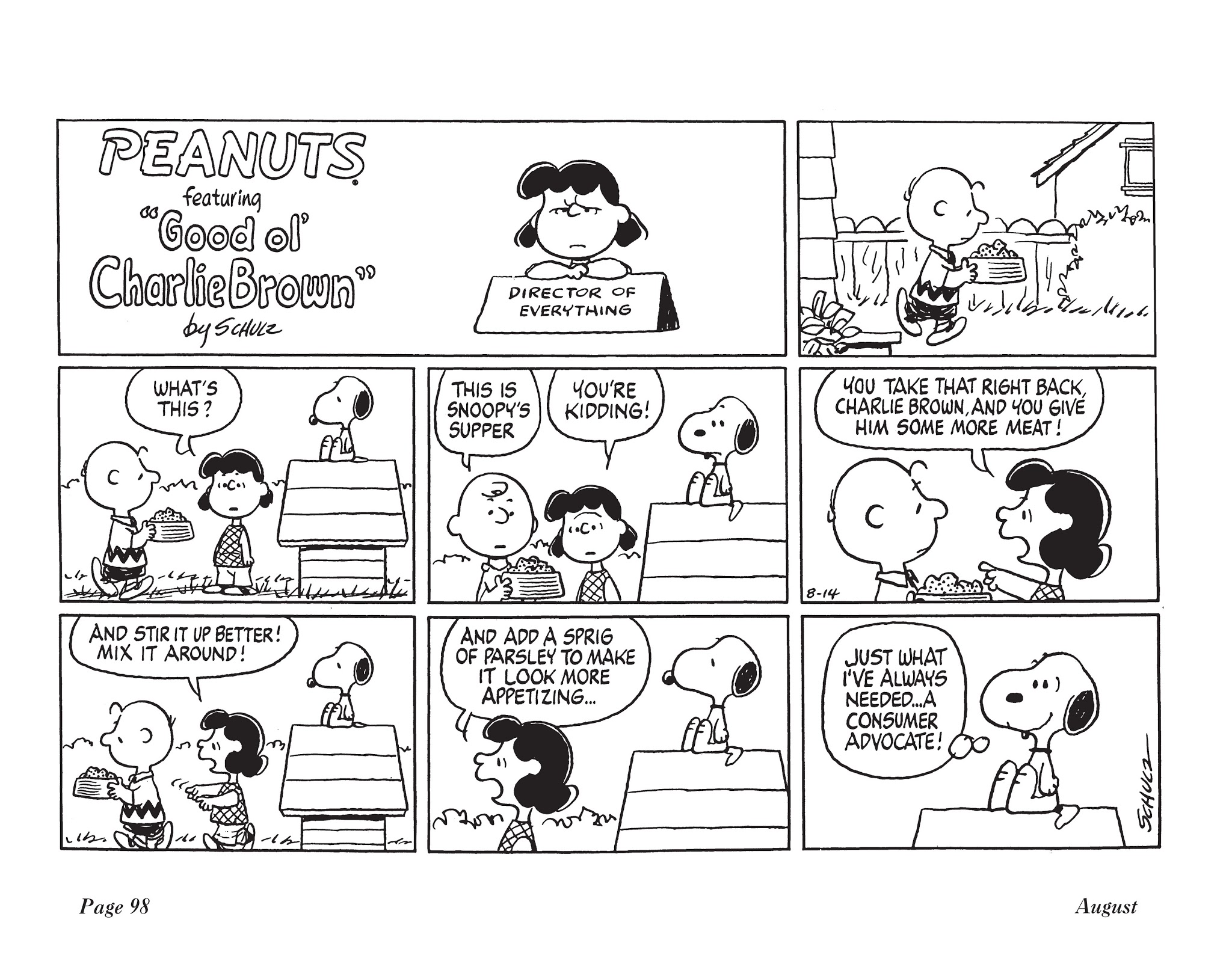 Read online The Complete Peanuts comic -  Issue # TPB 14 - 115