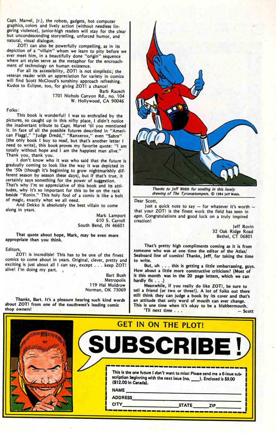 Read online Zot! comic -  Issue #6 - 33