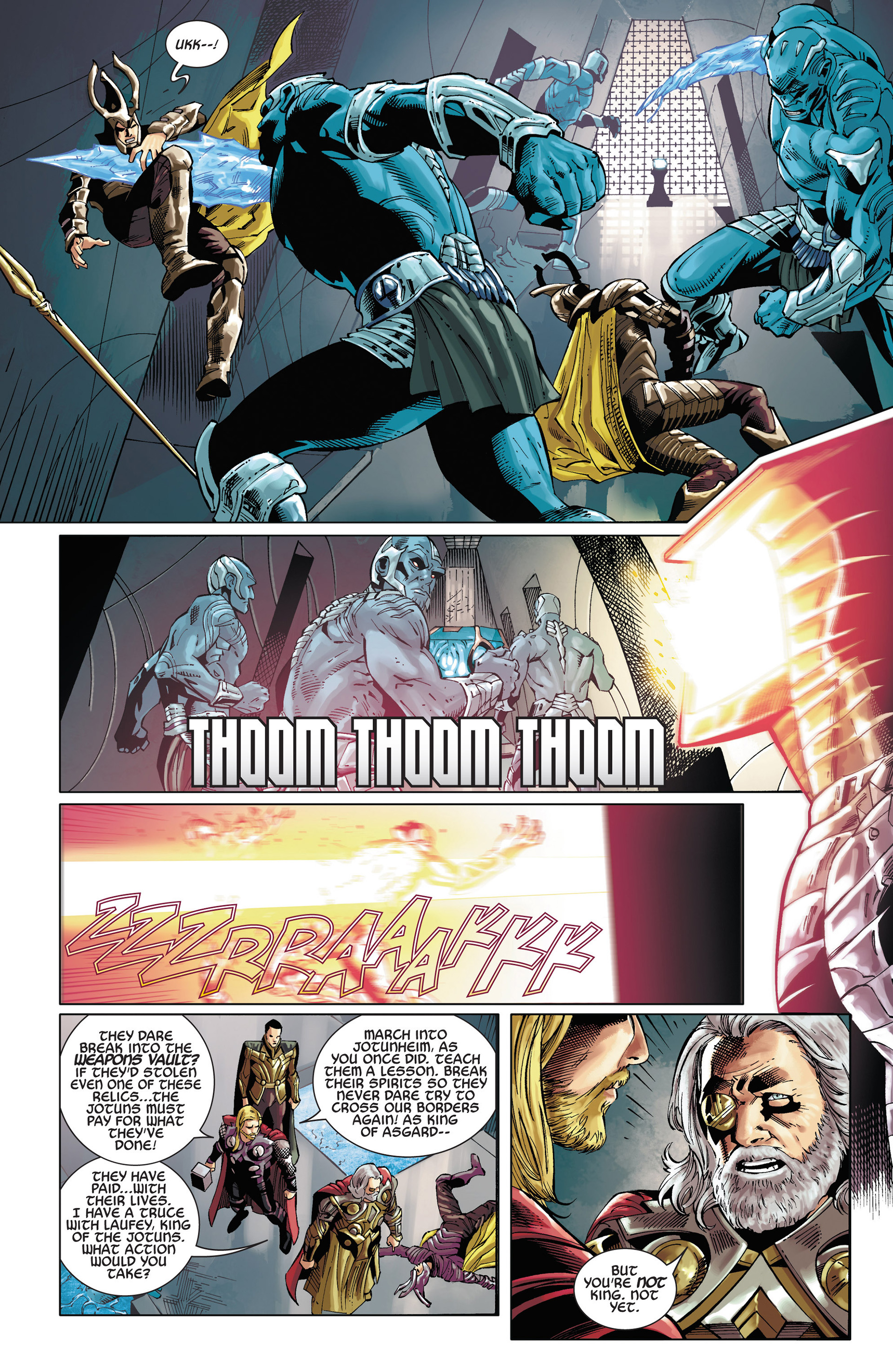 Read online Marvel's Thor Adaptation comic -  Issue #1 - 5