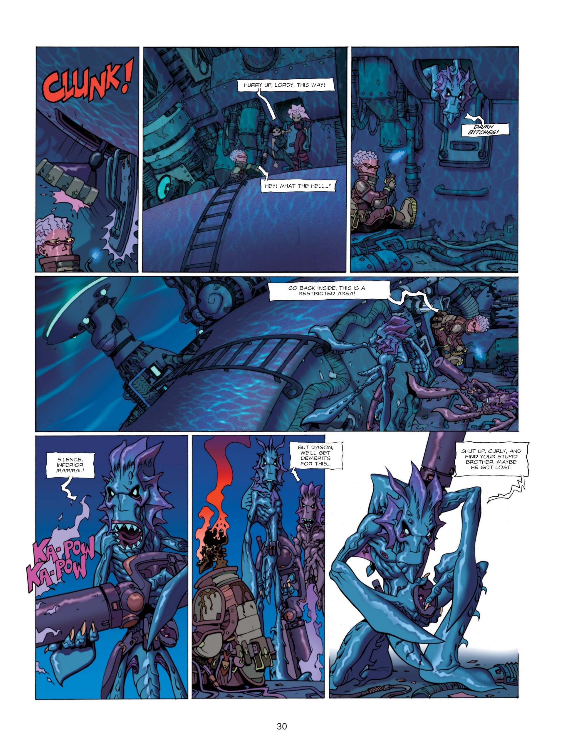 Read online Genetic Grunge comic -  Issue #1 - 32