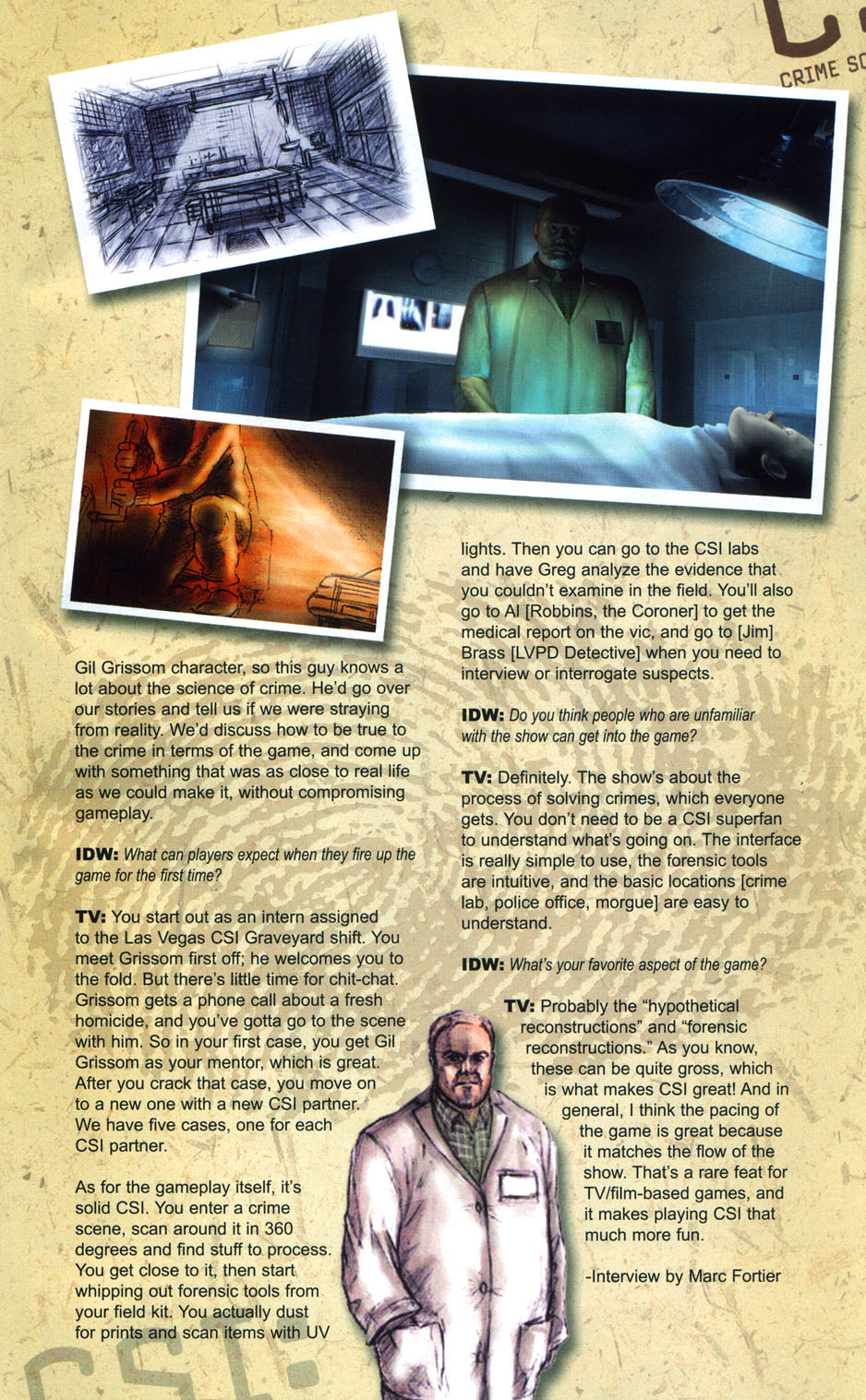 Read online CSI: Crime Scene Investigation comic -  Issue #2 - 30